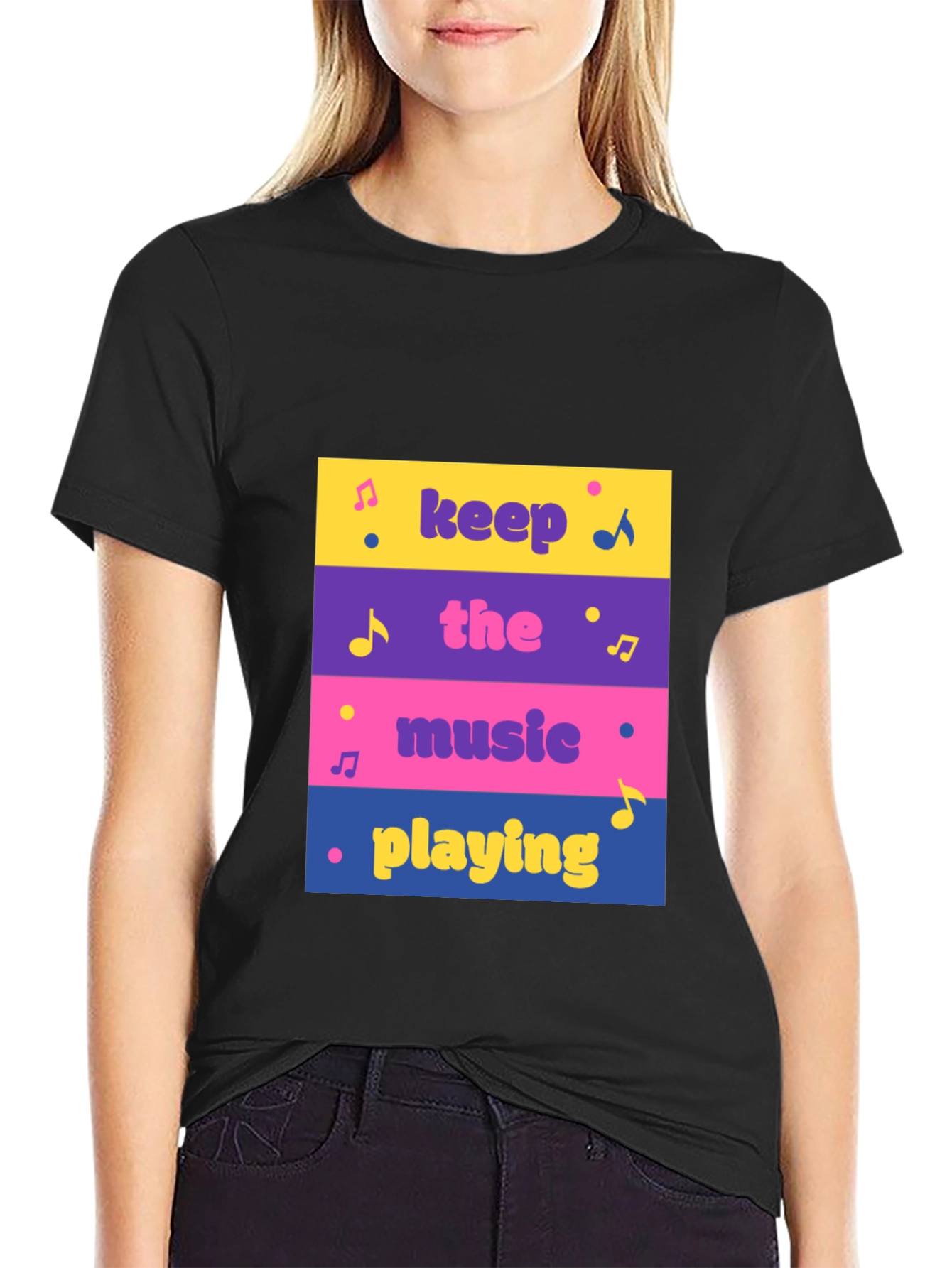 Keep The Music Playing Graphic Tee