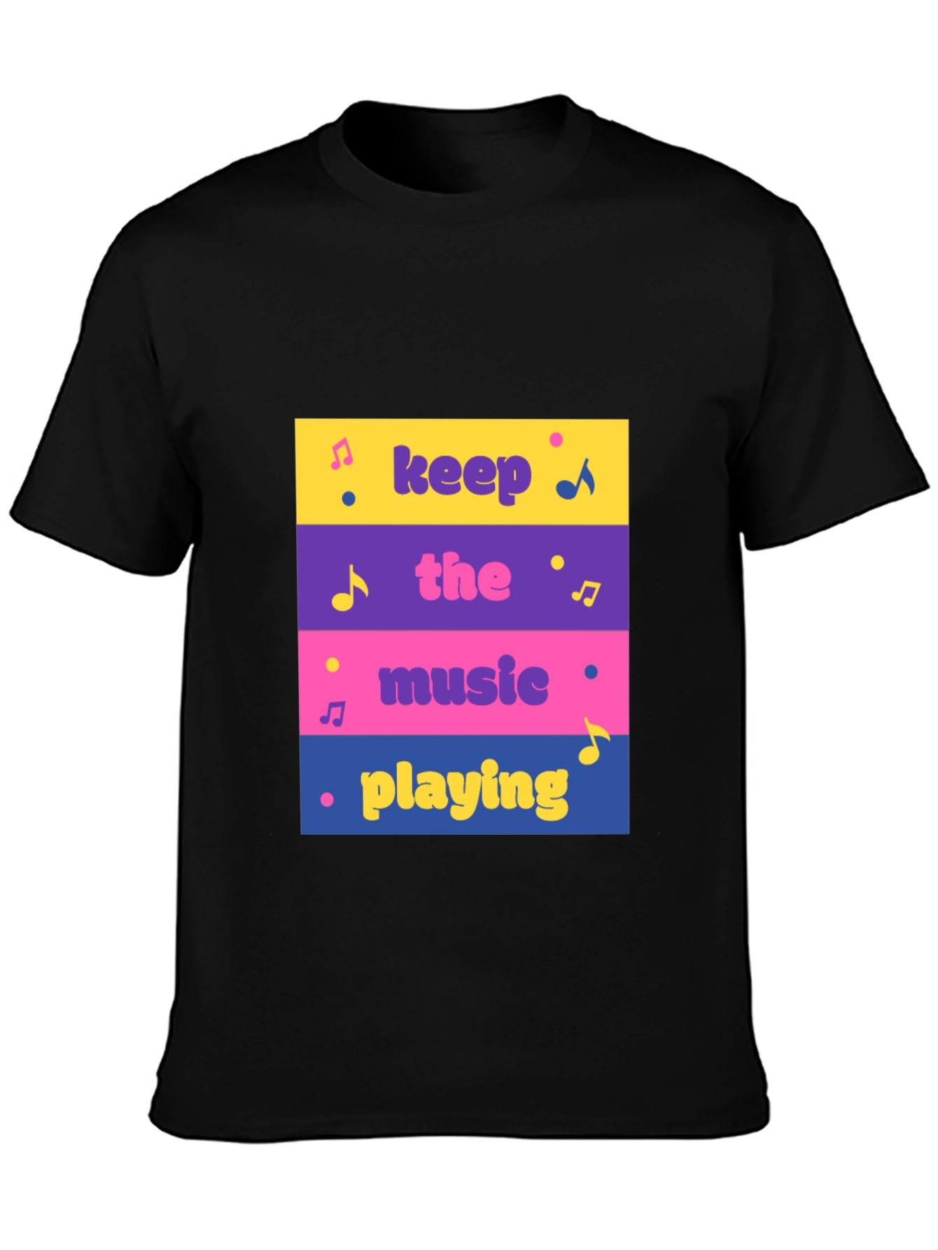Keep The Music Playing Graphic Tee