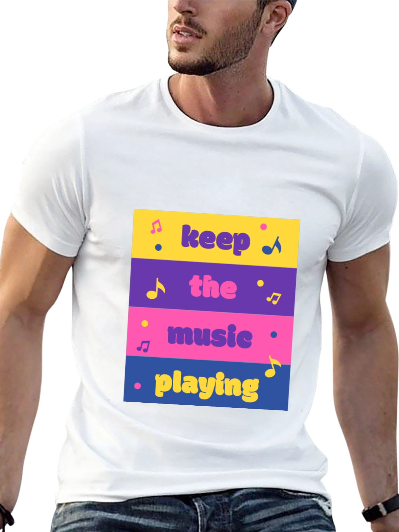 Keep The Music Playing Graphic Tee