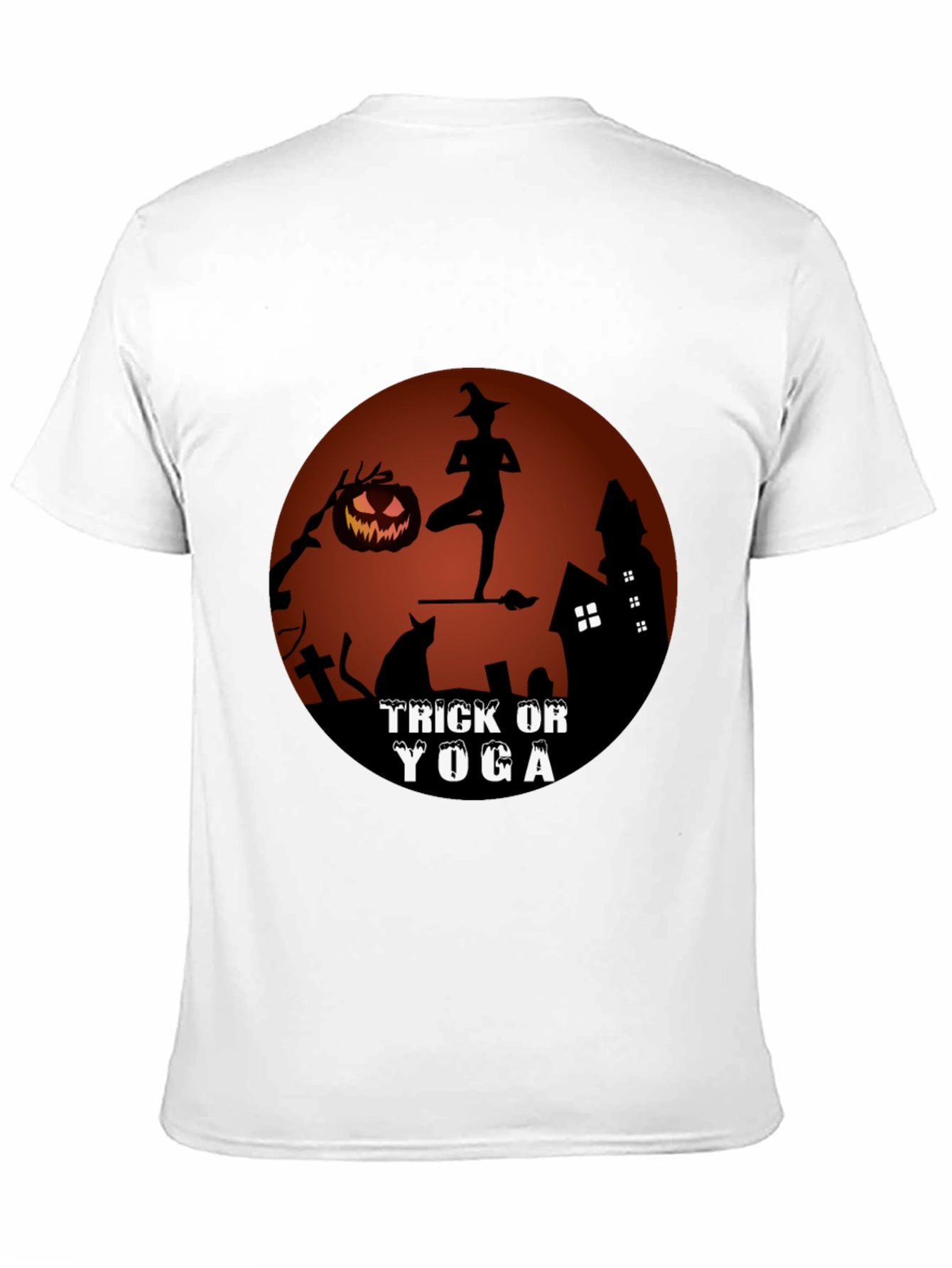 Trick or Yoga Halloween T-Shirt