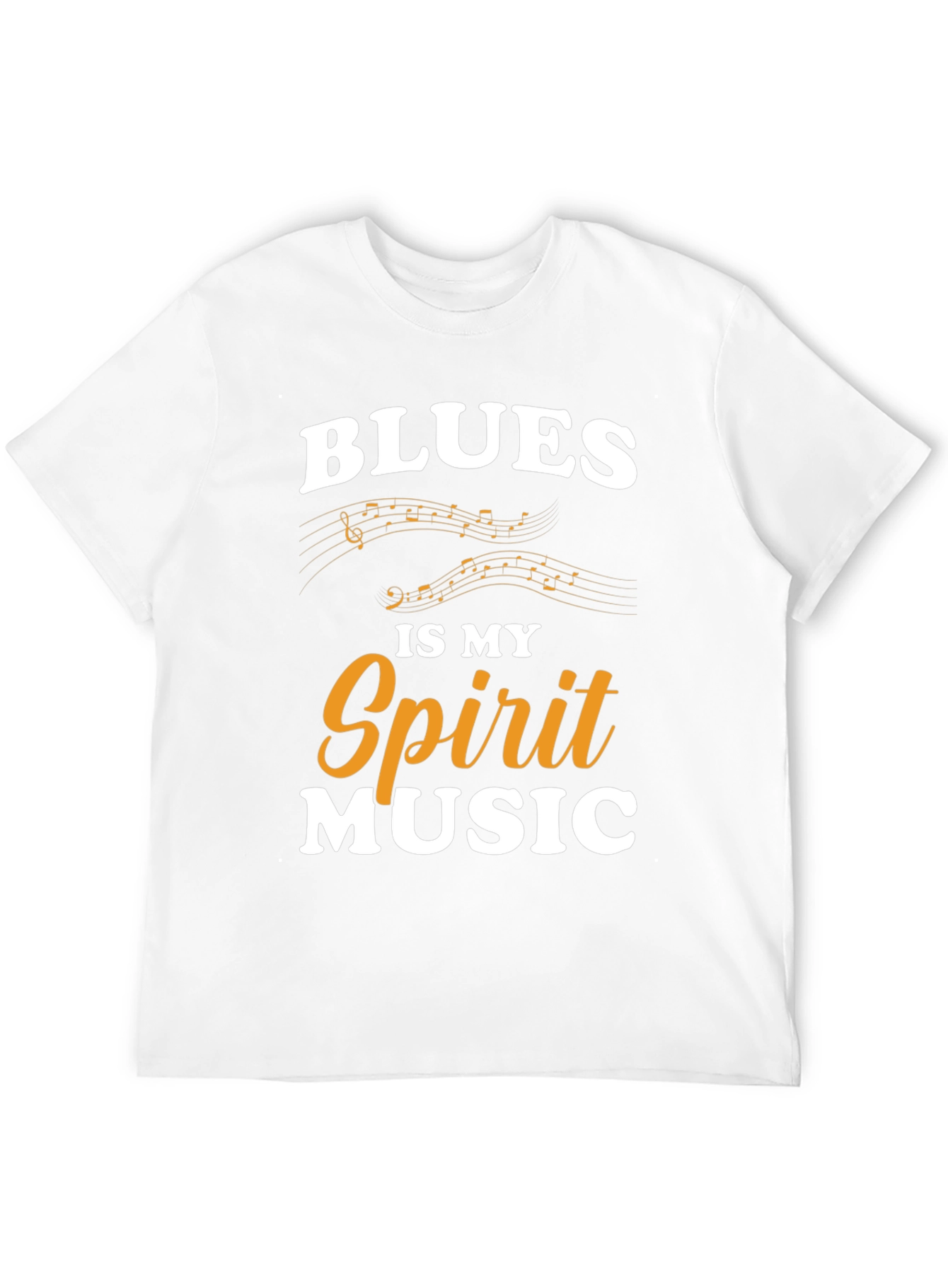 Blues Is My Spirit Music Graphic T-Shirt