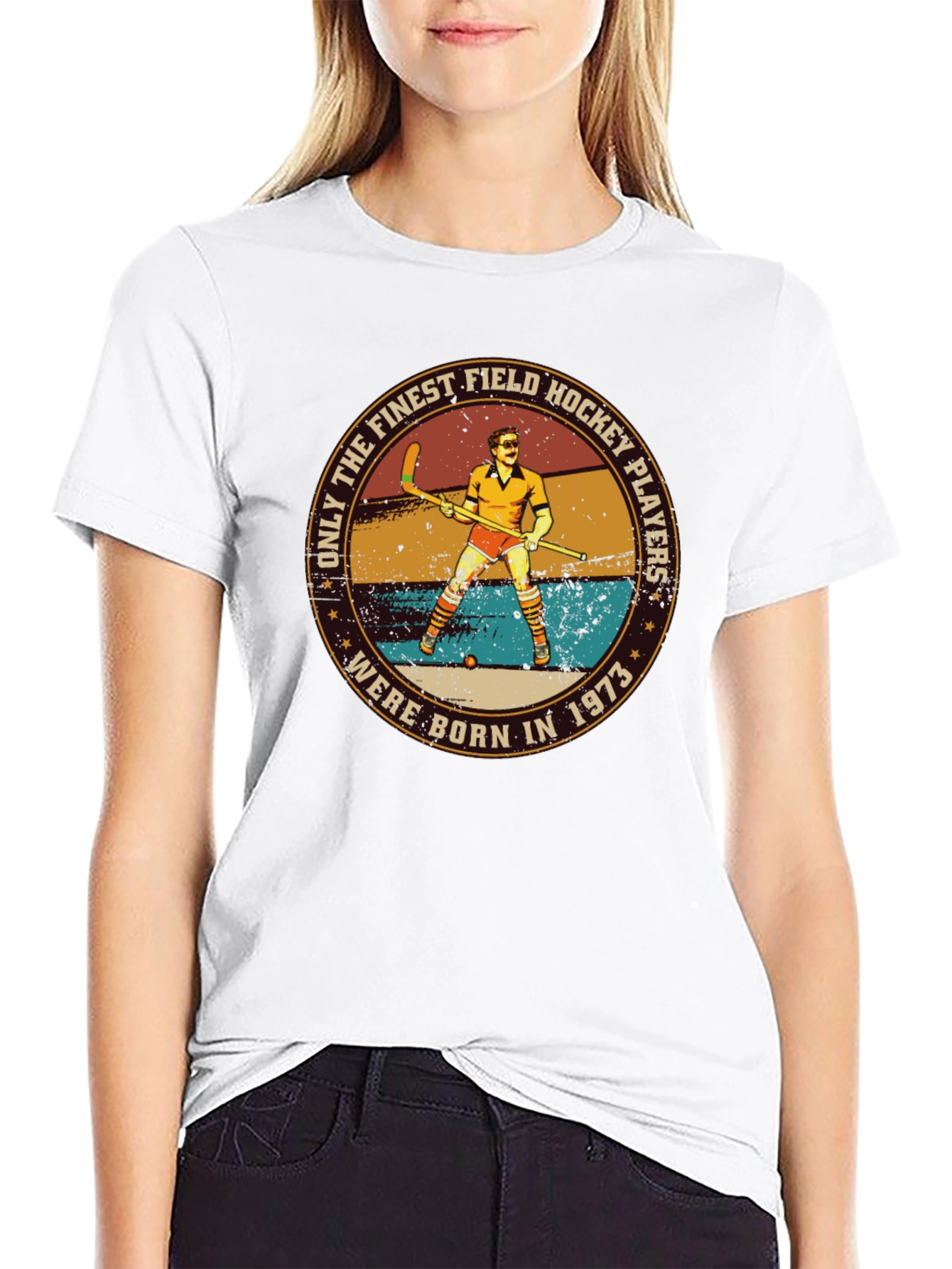 Finest Field Hockey Players 1973 Graphic T-Shirt