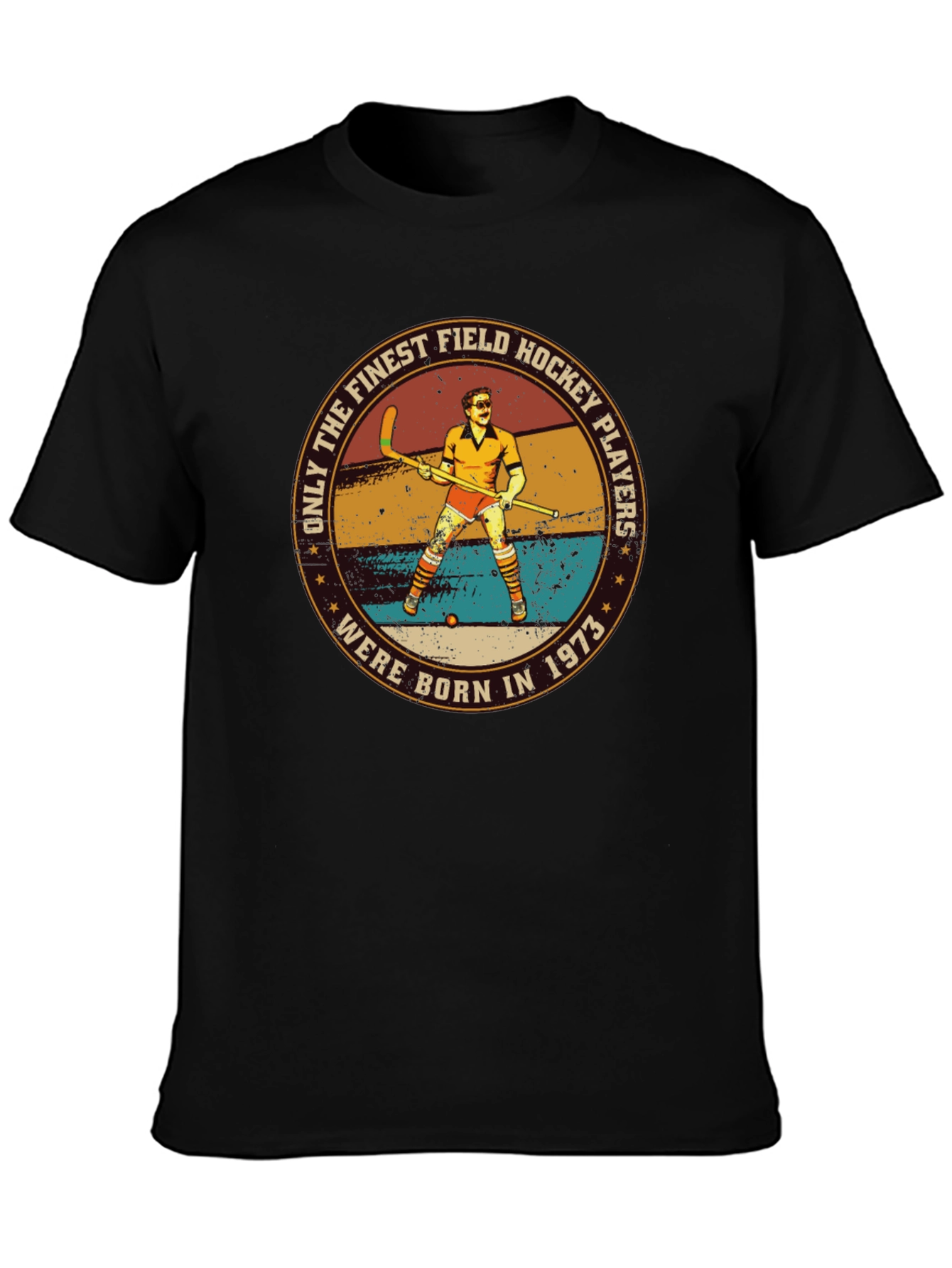 Finest Field Hockey Players 1973 Graphic T-Shirt