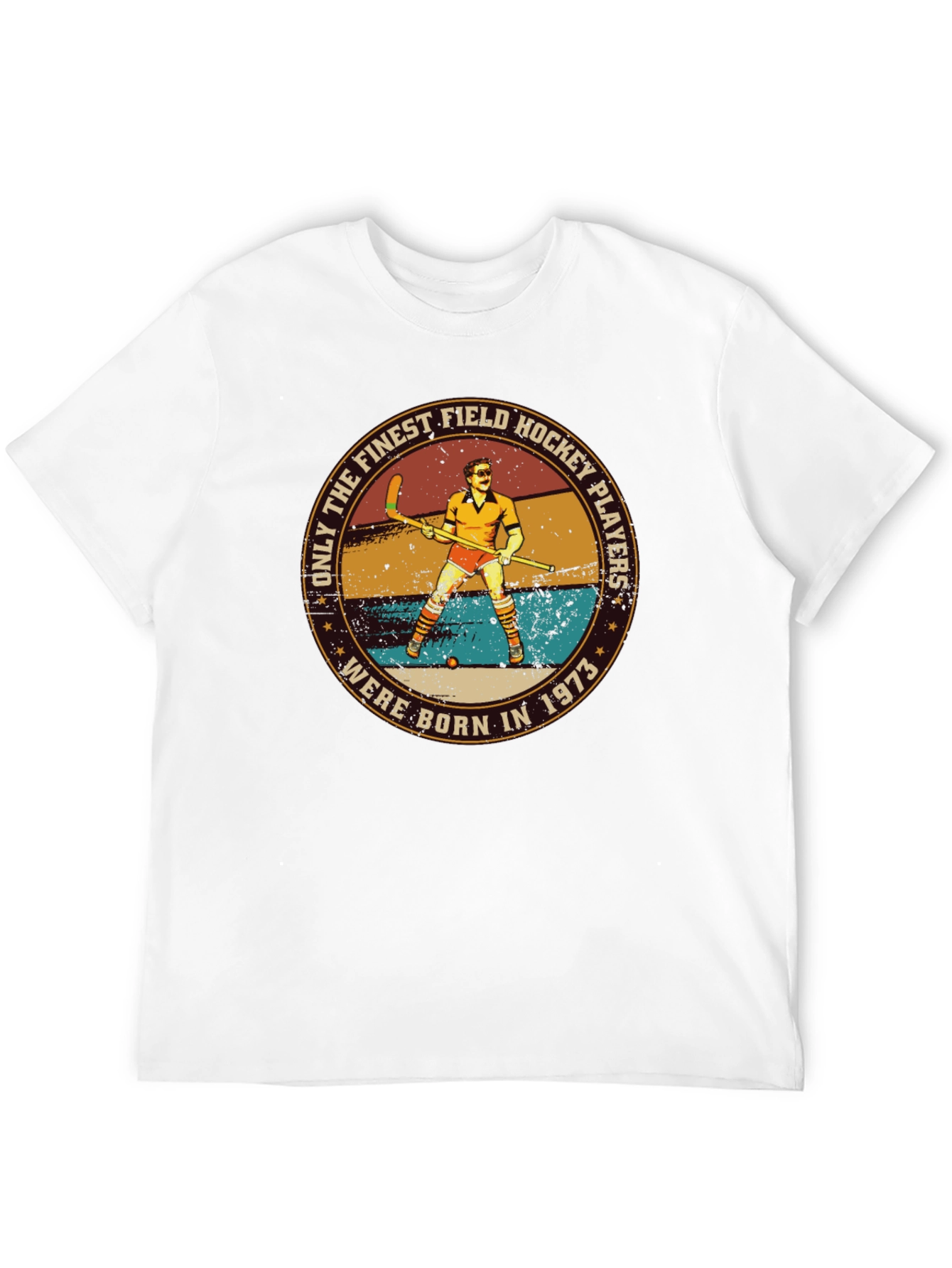 Finest Field Hockey Players 1973 Graphic T-Shirt