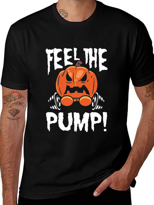 Feel The Pump Halloween Gym T-Shirt