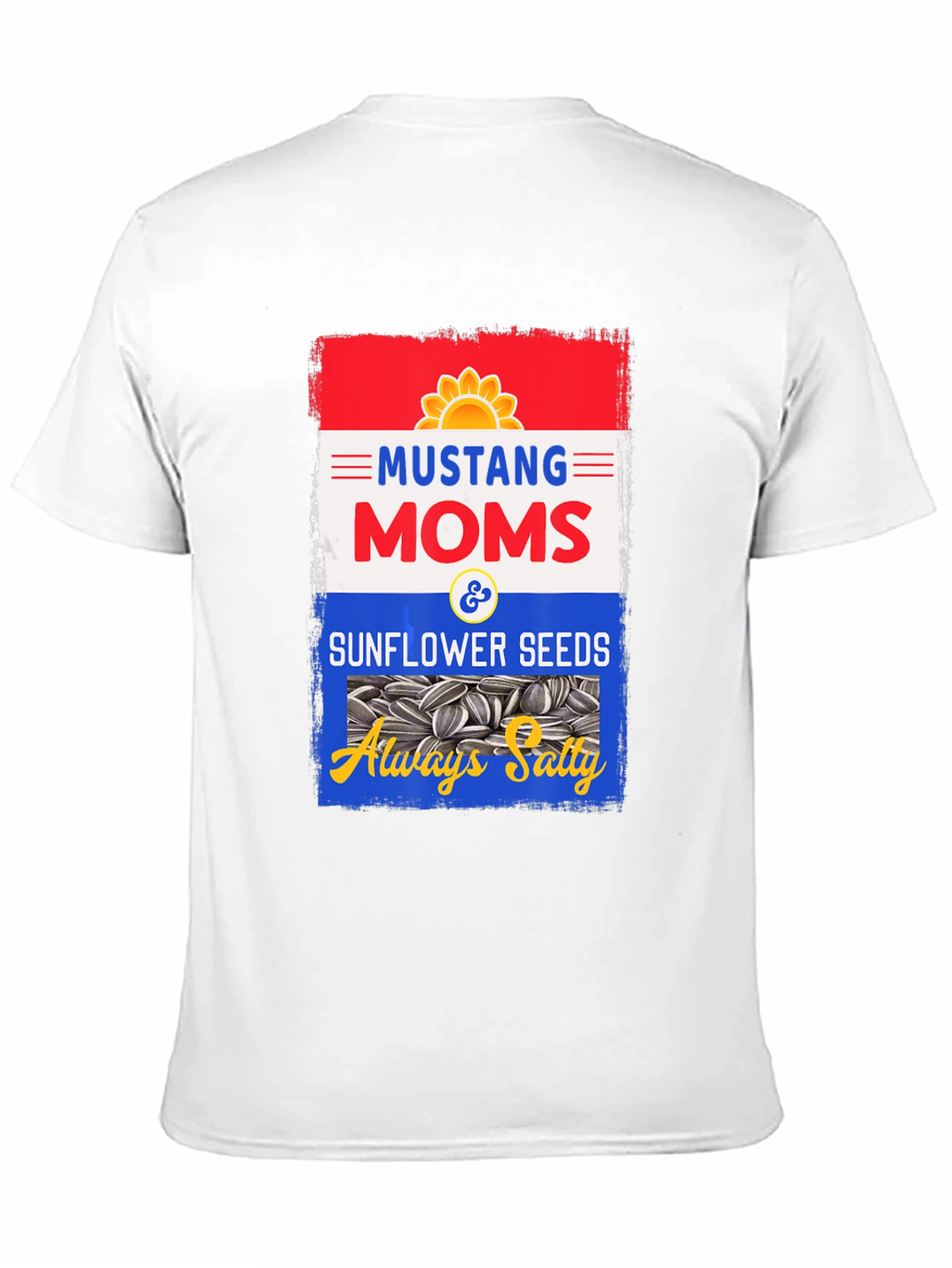 Mustang Moms Sunflower Seeds T-Shirt