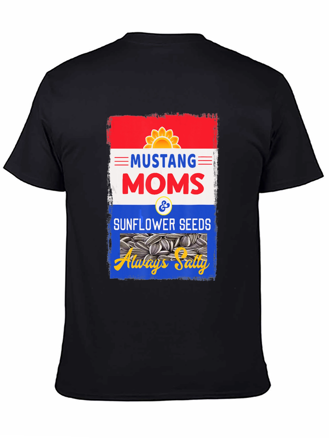 Mustang Moms Sunflower Seeds T-Shirt