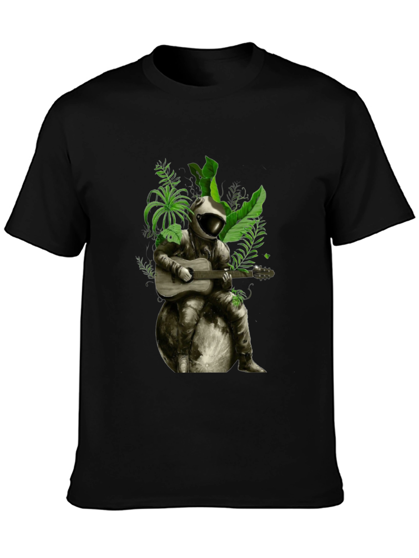 Astronaut Guitarist Graphic T-Shirt
