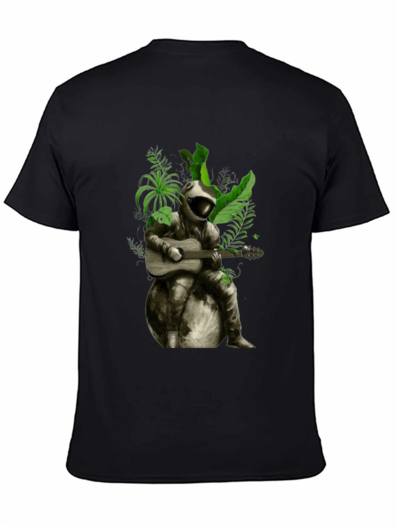 Astronaut Guitarist Graphic T-Shirt