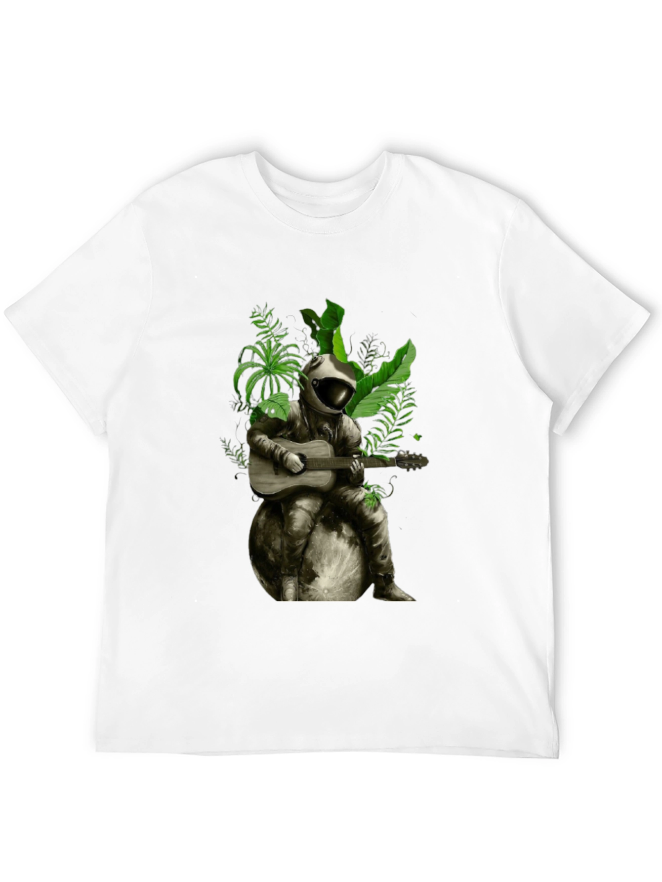 Astronaut Guitarist Graphic T-Shirt