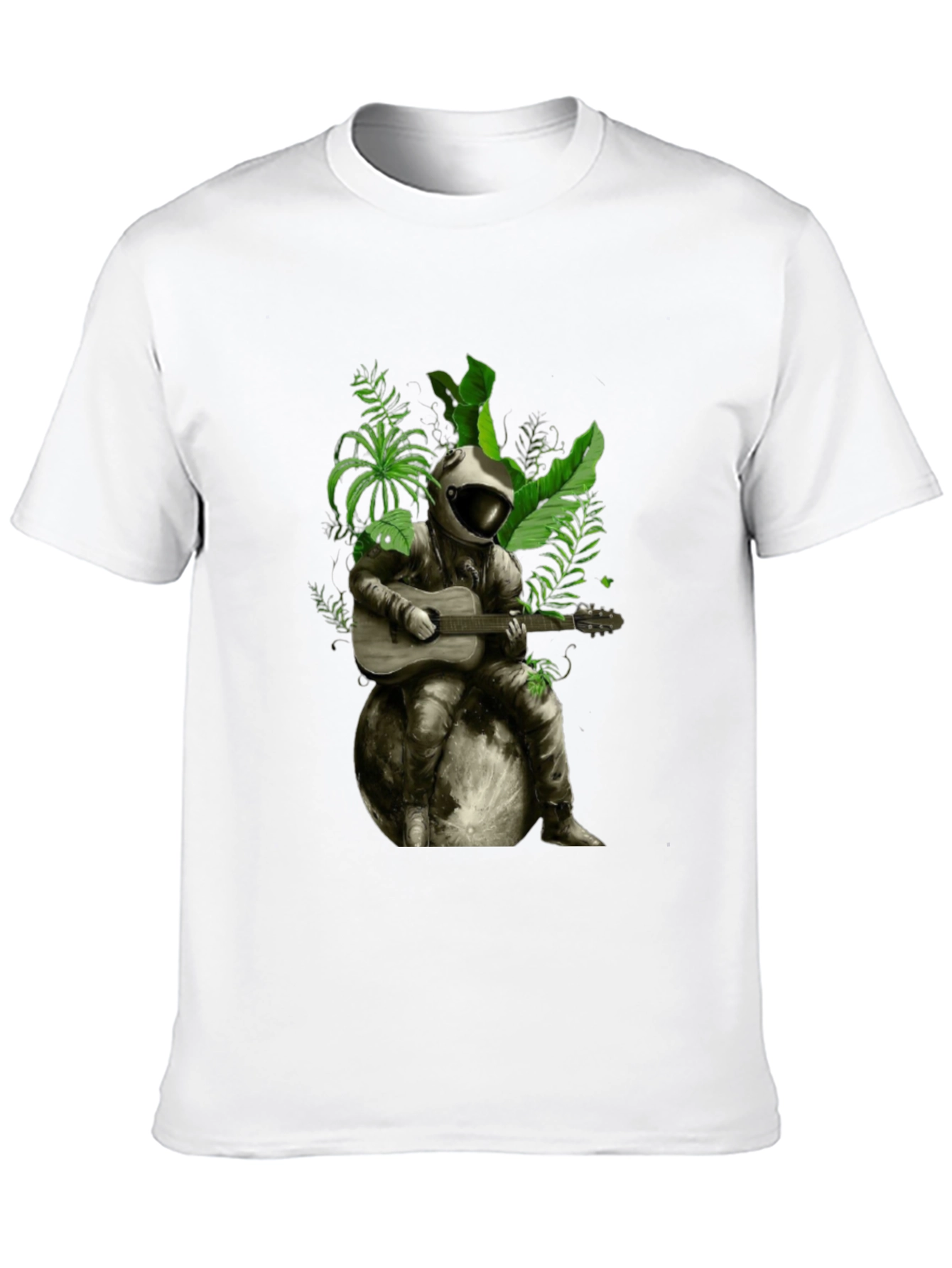 Astronaut Guitarist Graphic T-Shirt