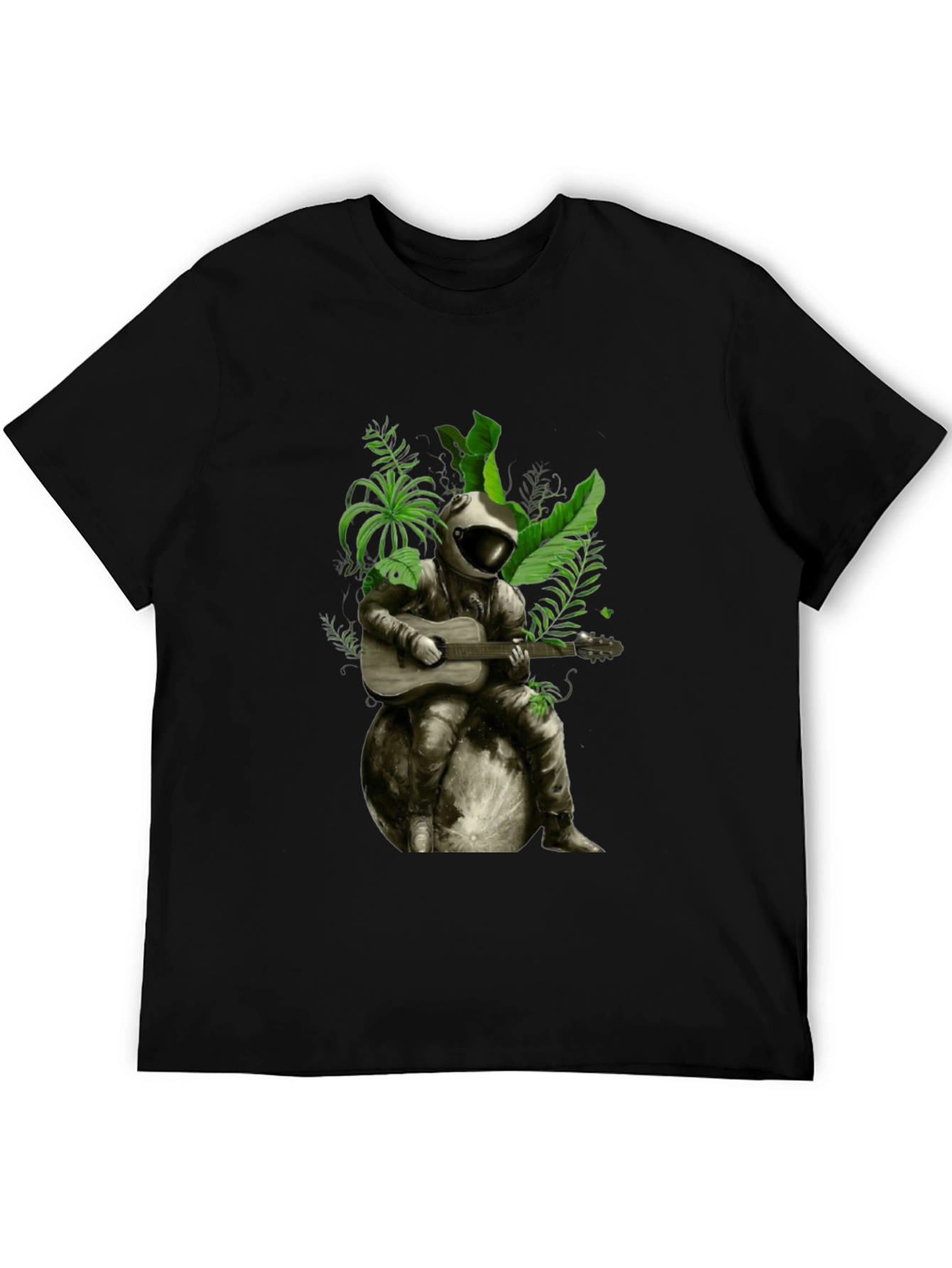 Astronaut Guitarist Graphic T-Shirt