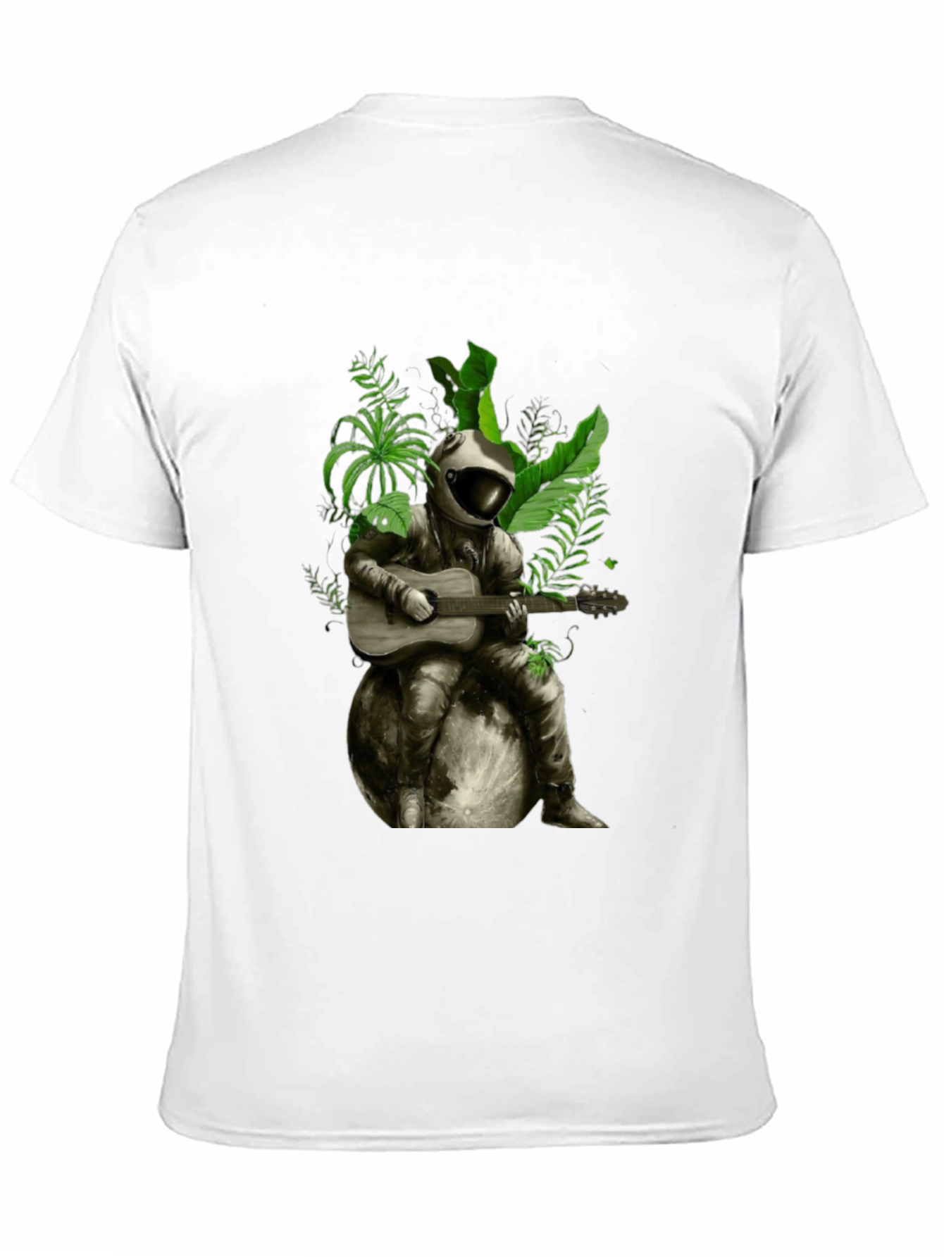 Astronaut Guitarist Graphic T-Shirt
