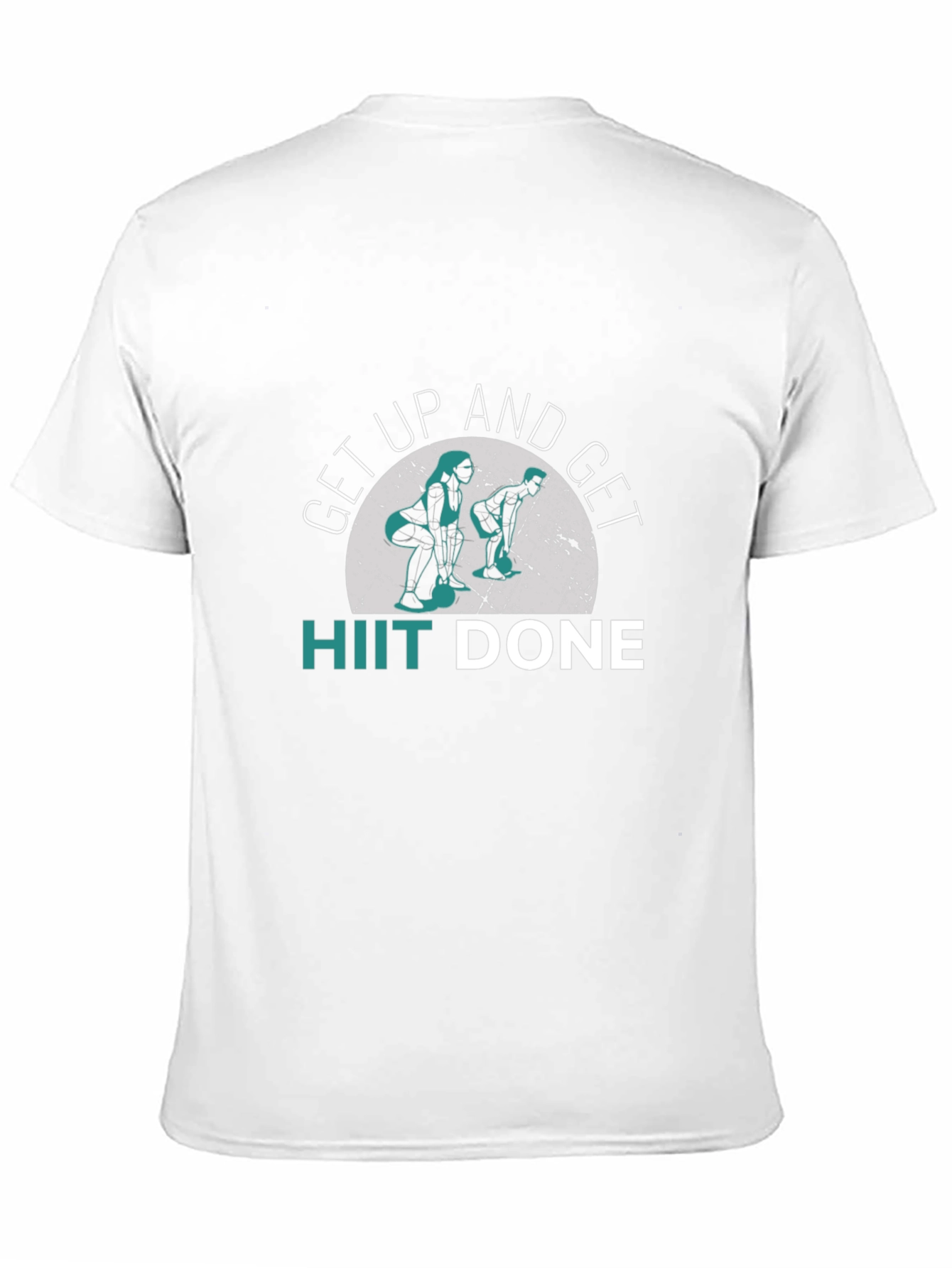 HIIT Done Black Graphic T-Shirt
