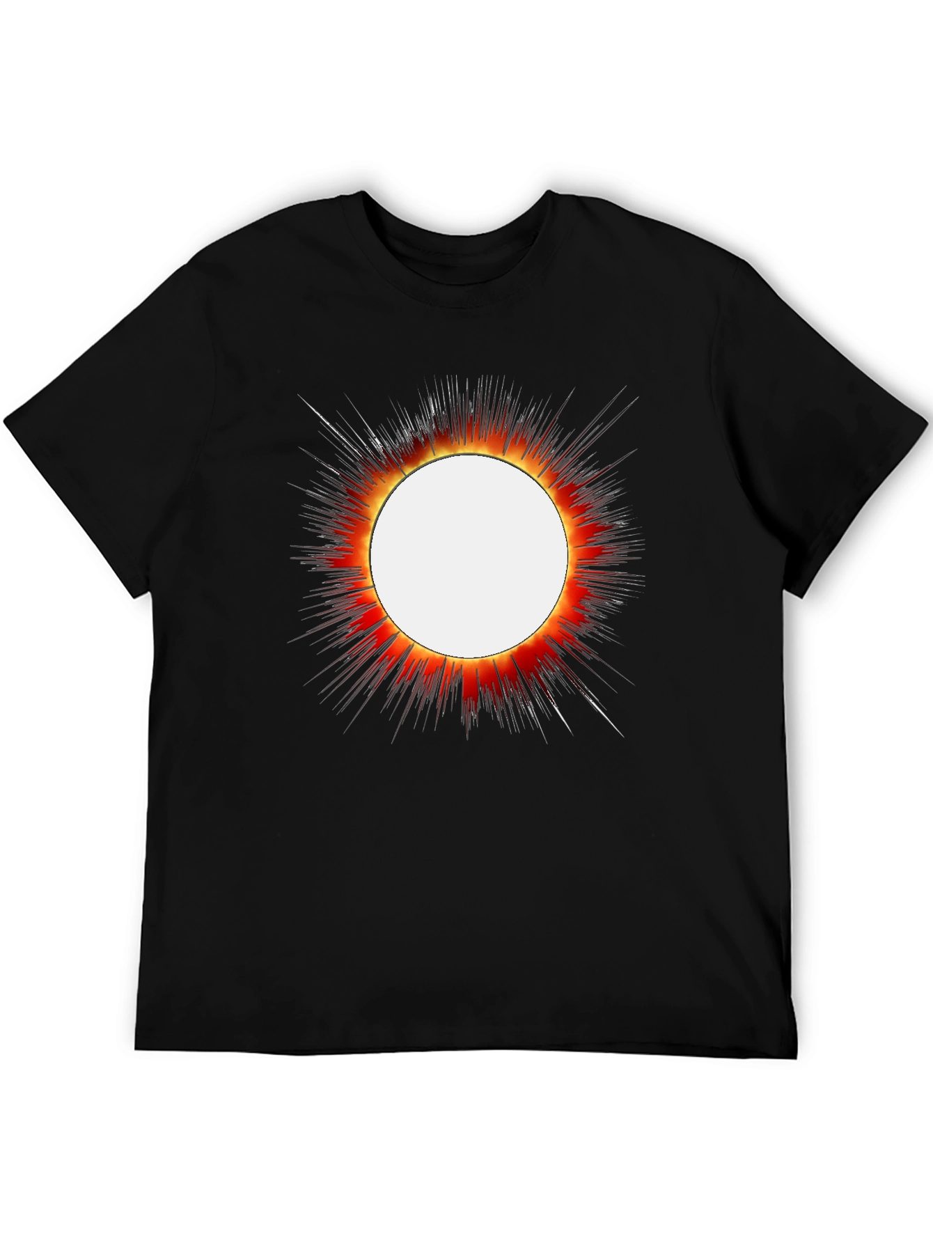 Eclipse Graphic T-Shirt - Bold Solar Design