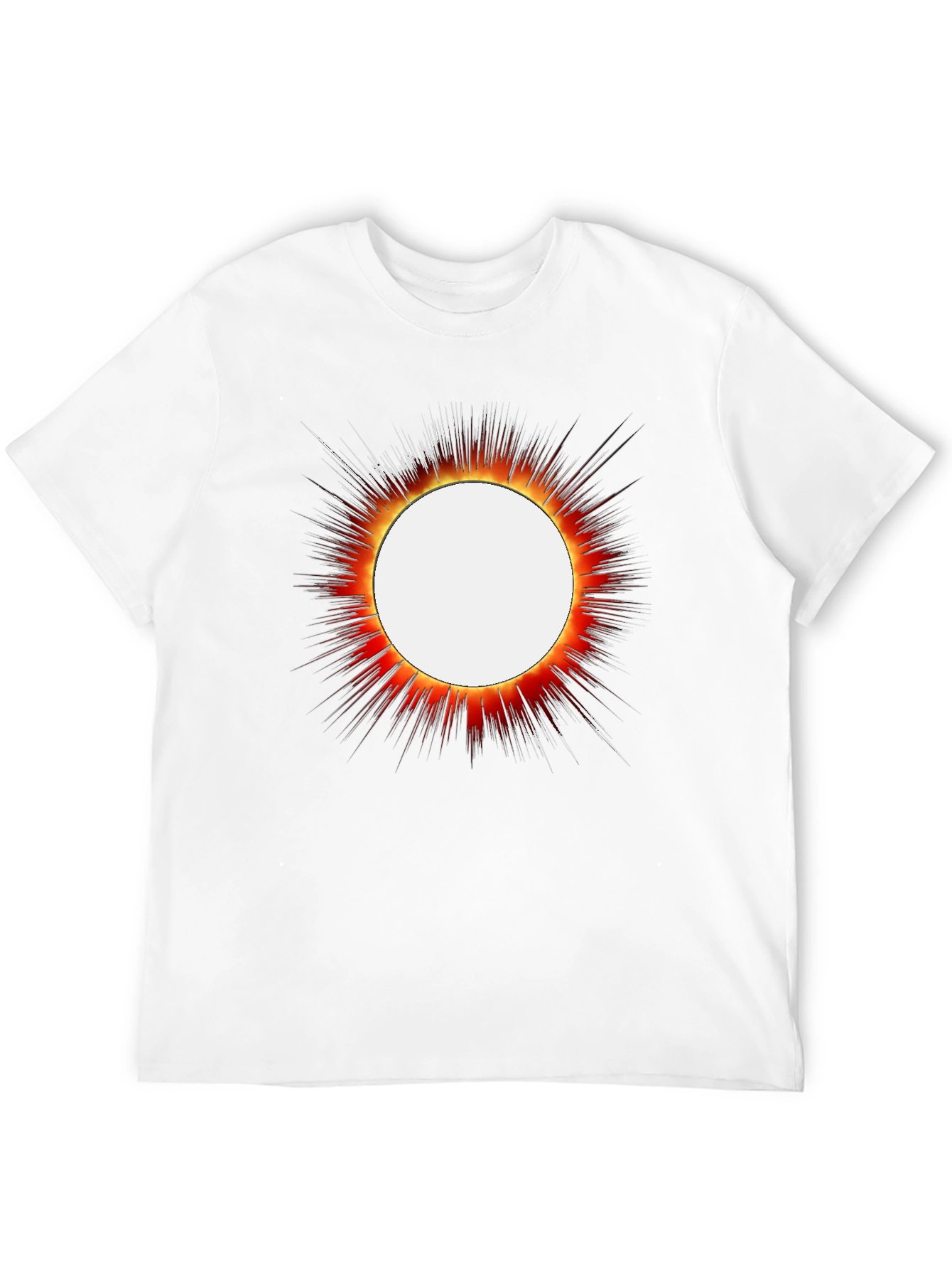 Eclipse Graphic T-Shirt - Bold Solar Design