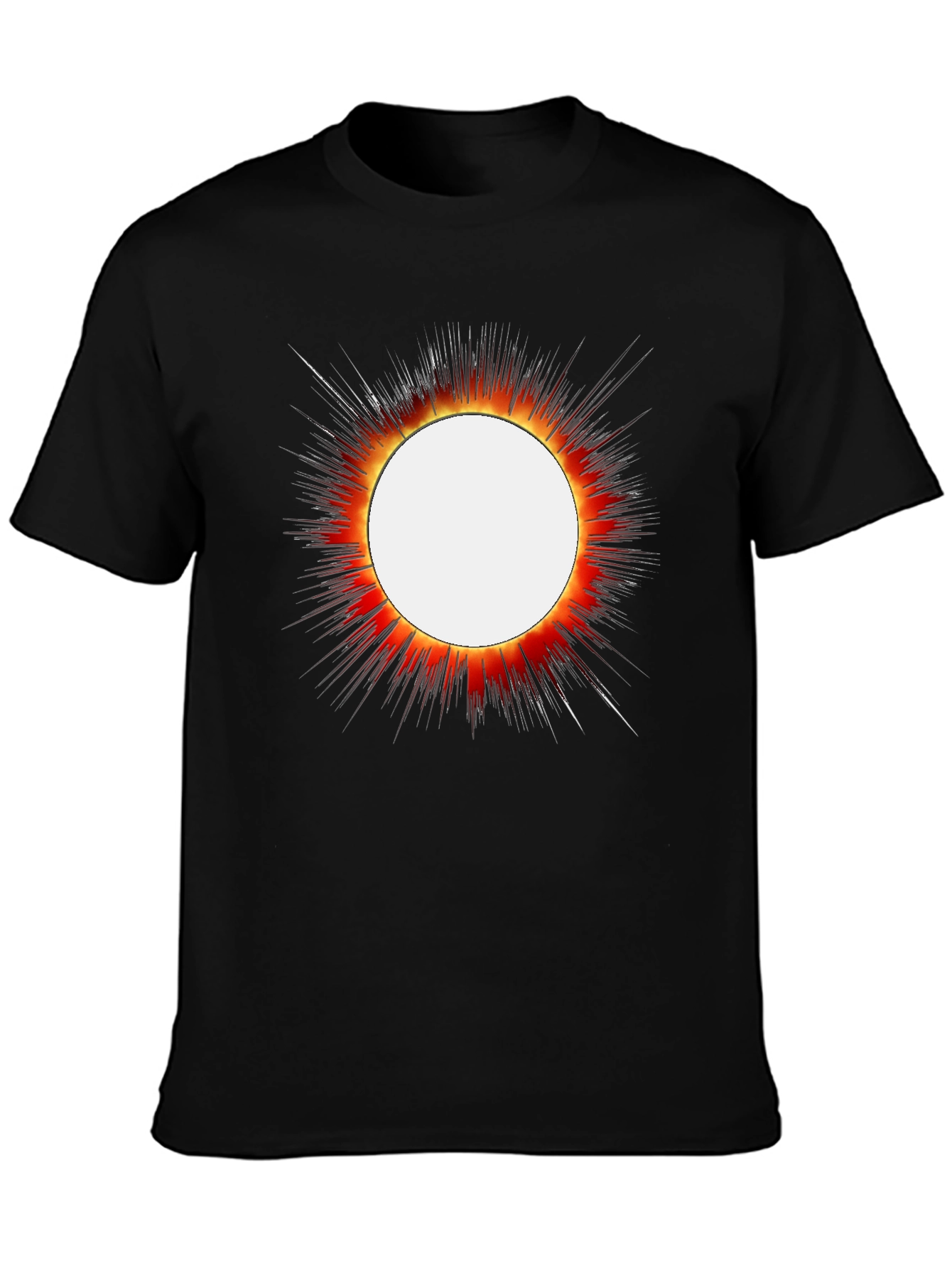 Eclipse Graphic T-Shirt - Bold Solar Design