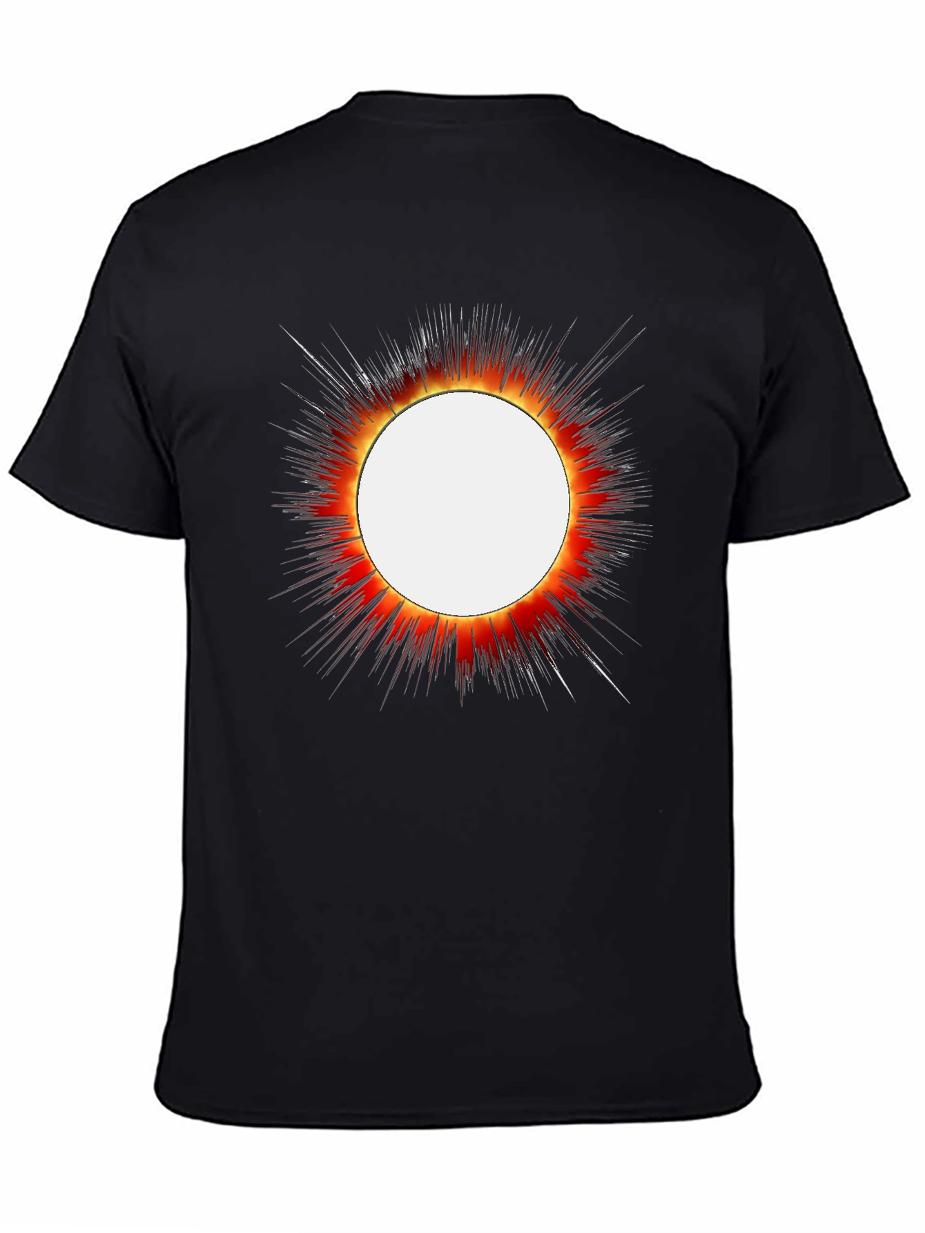 Eclipse Graphic T-Shirt - Bold Solar Design