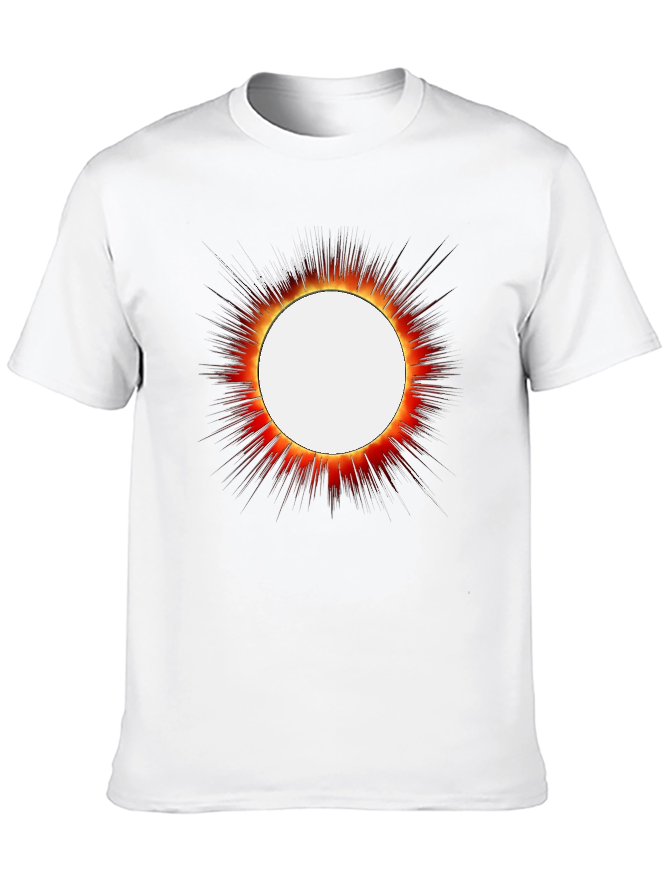 Eclipse Graphic T-Shirt - Bold Solar Design