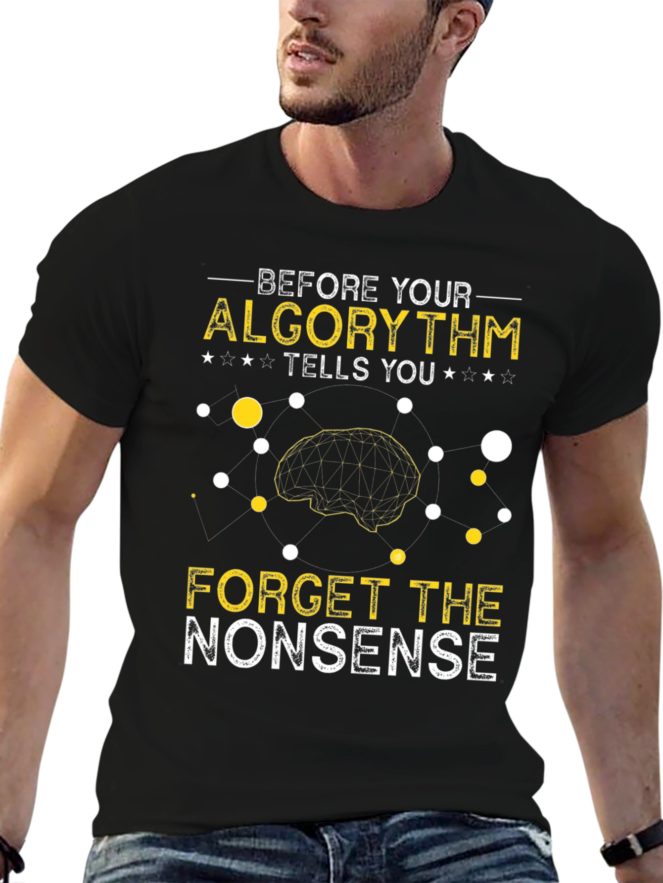 Algorithm Humor Graphic T-Shirt