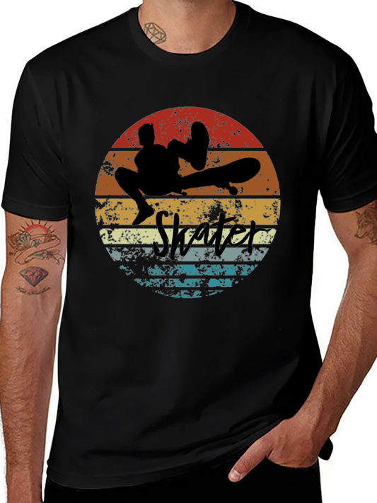Retro Skater T-Shirt - Vintage Style Tee