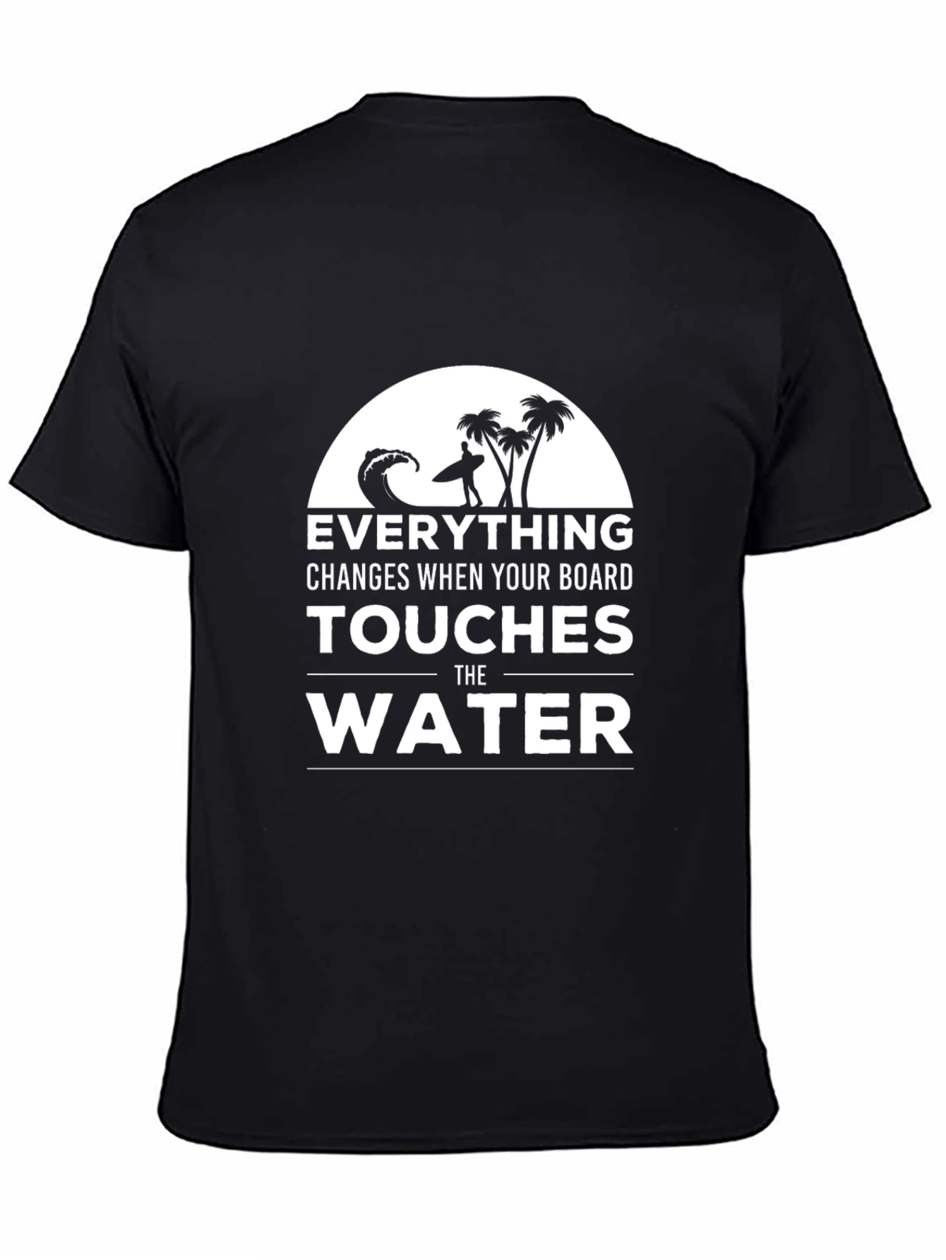 Surfing Graphic T-Shirt - Everything Changes