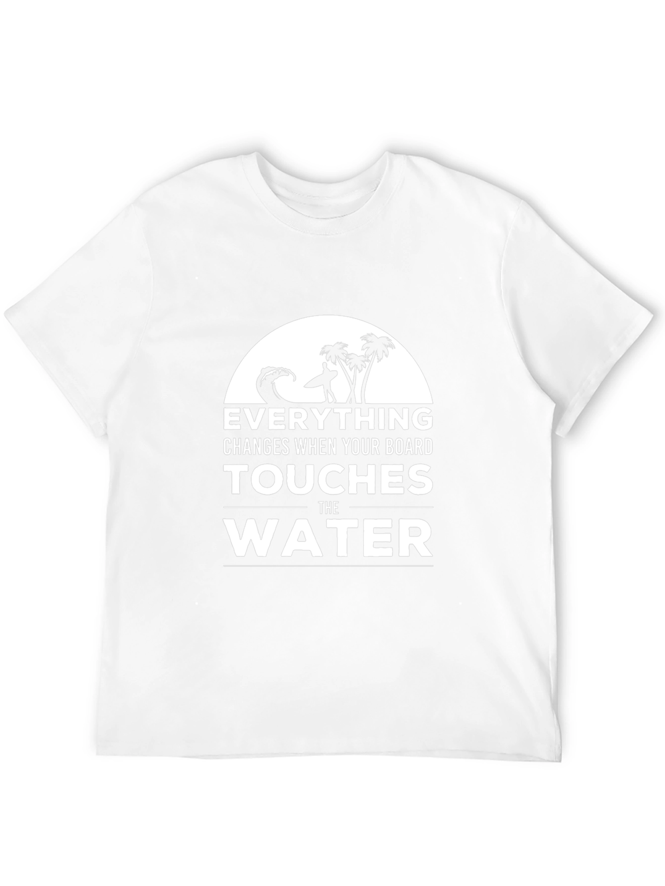Surfing Graphic T-Shirt - Everything Changes