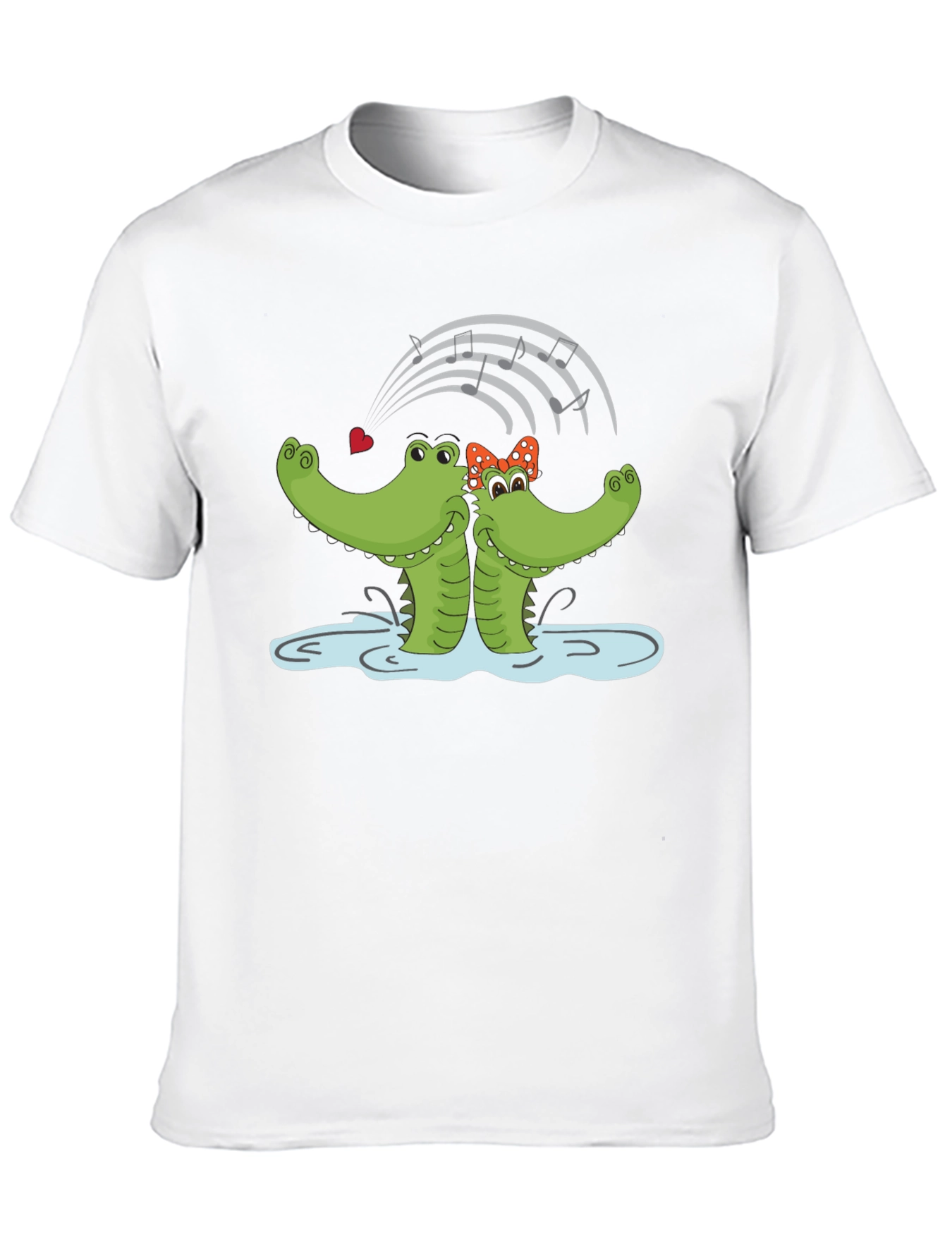 Cute Alligator Love T-Shirt