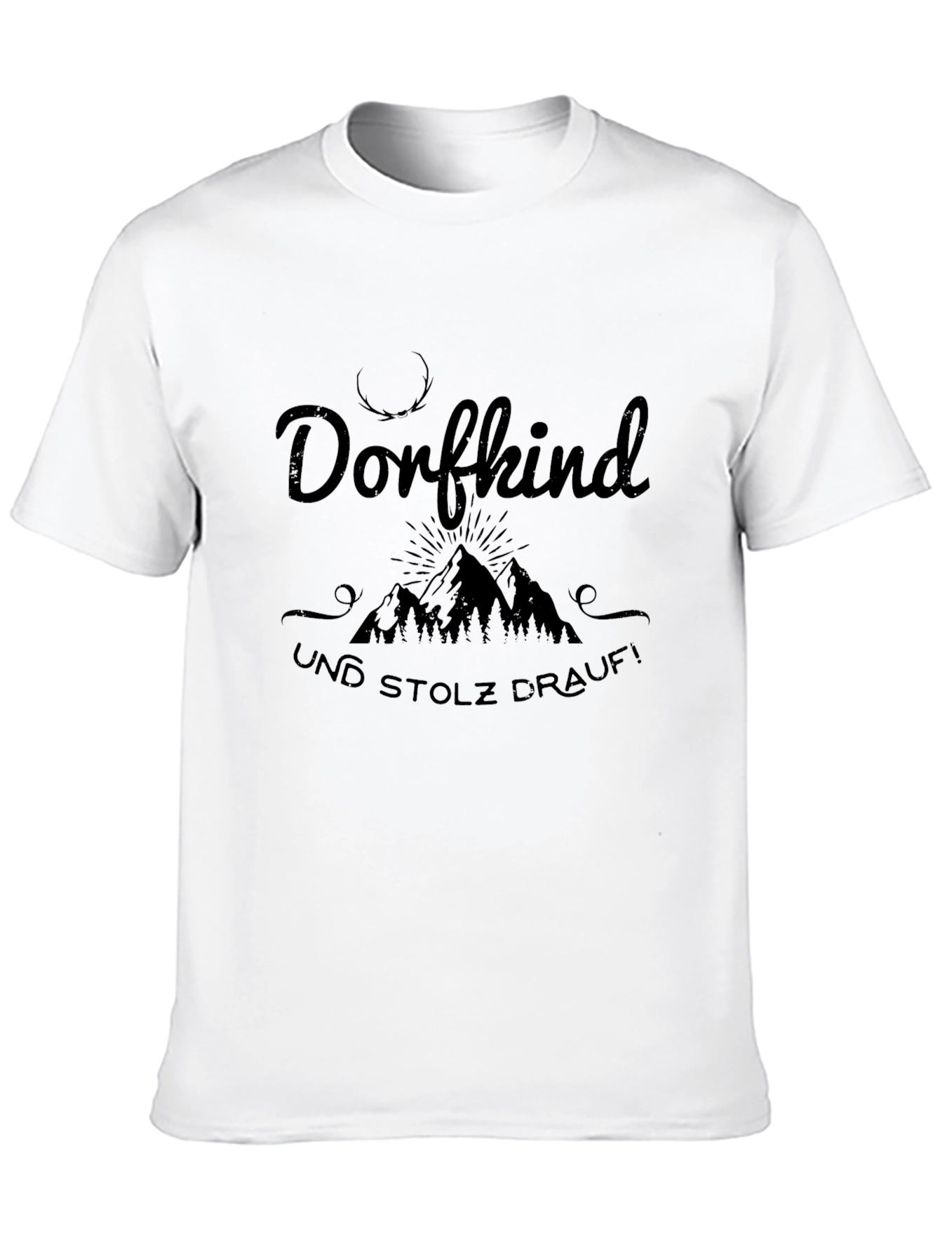 Dorfkind Und Stolz Drauf T-Shirt