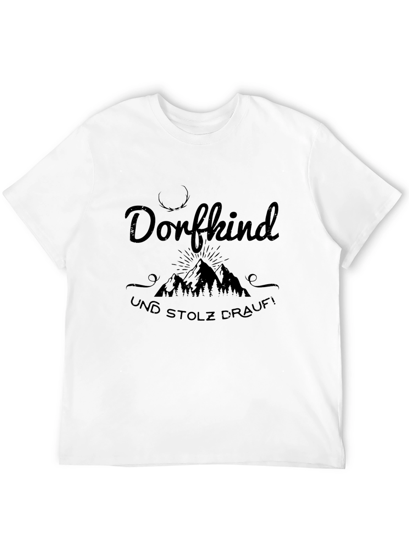 Dorfkind Und Stolz Drauf T-Shirt
