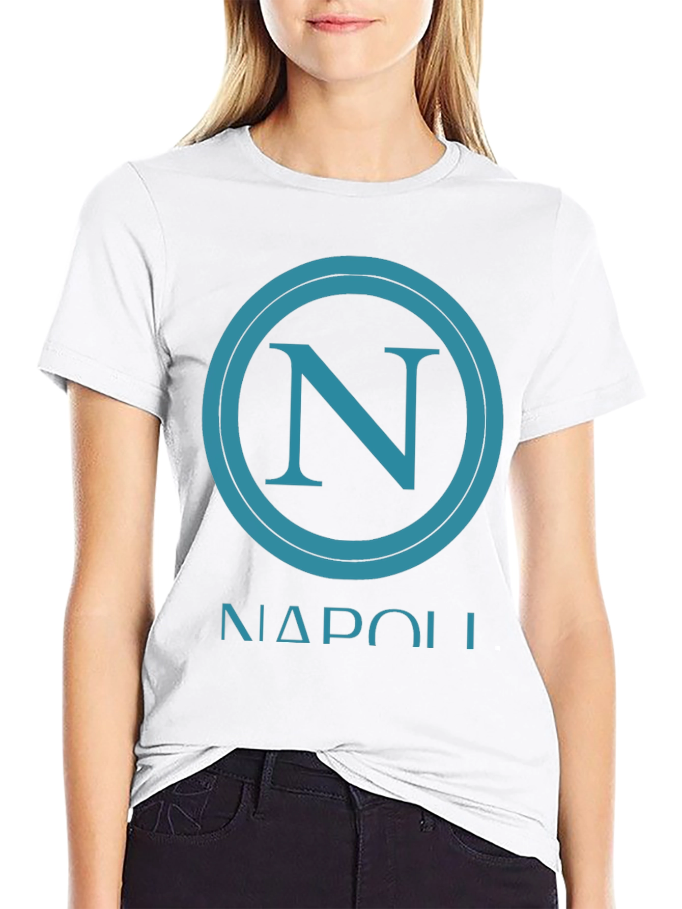 Napoli Graphic Tee - Casual Black T-Shirt