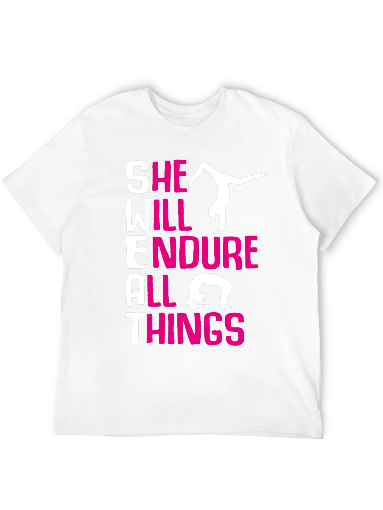 She Will Endure All Things Gymnastics T-Shirt