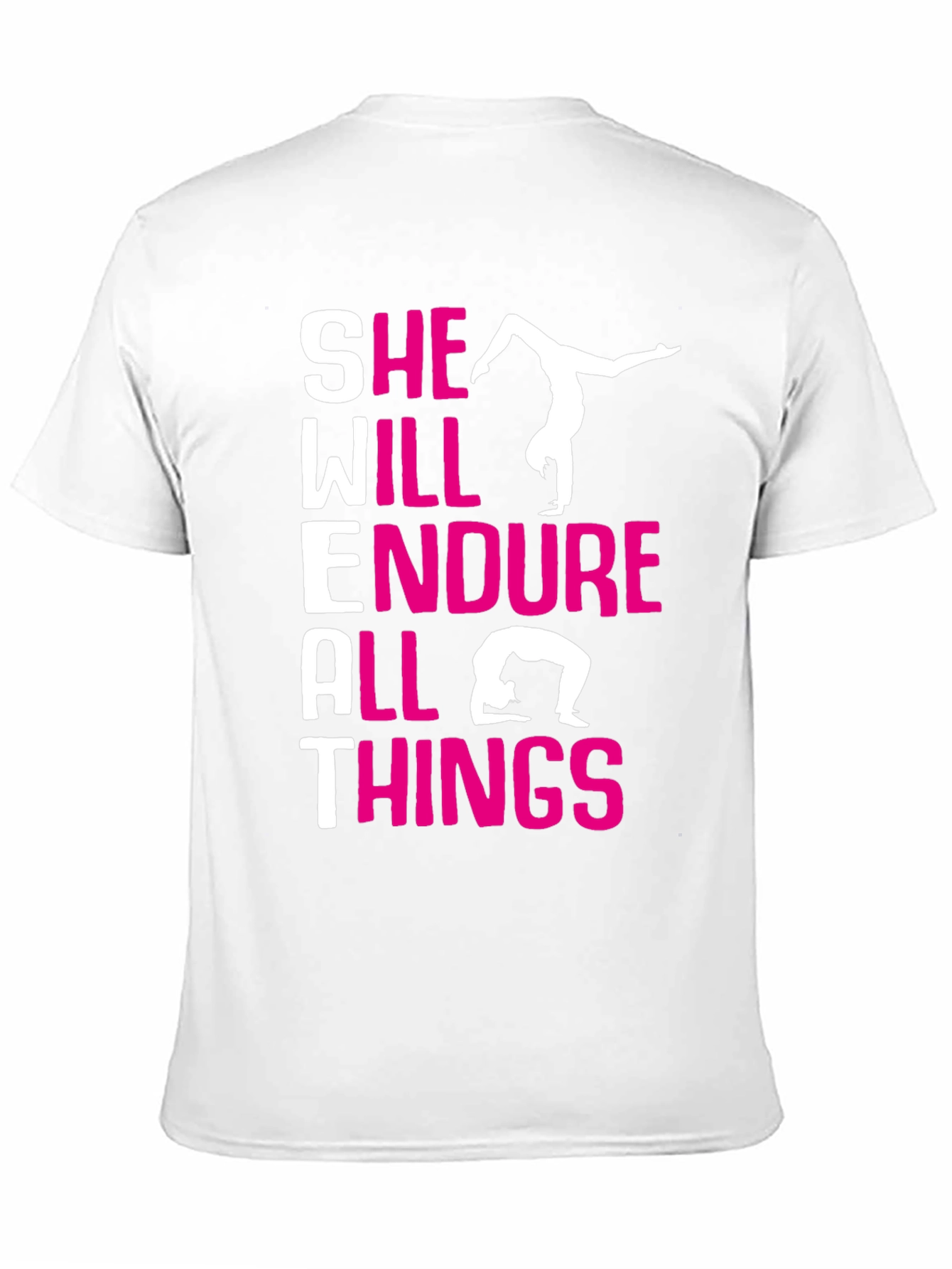 She Will Endure All Things Gymnastics T-Shirt