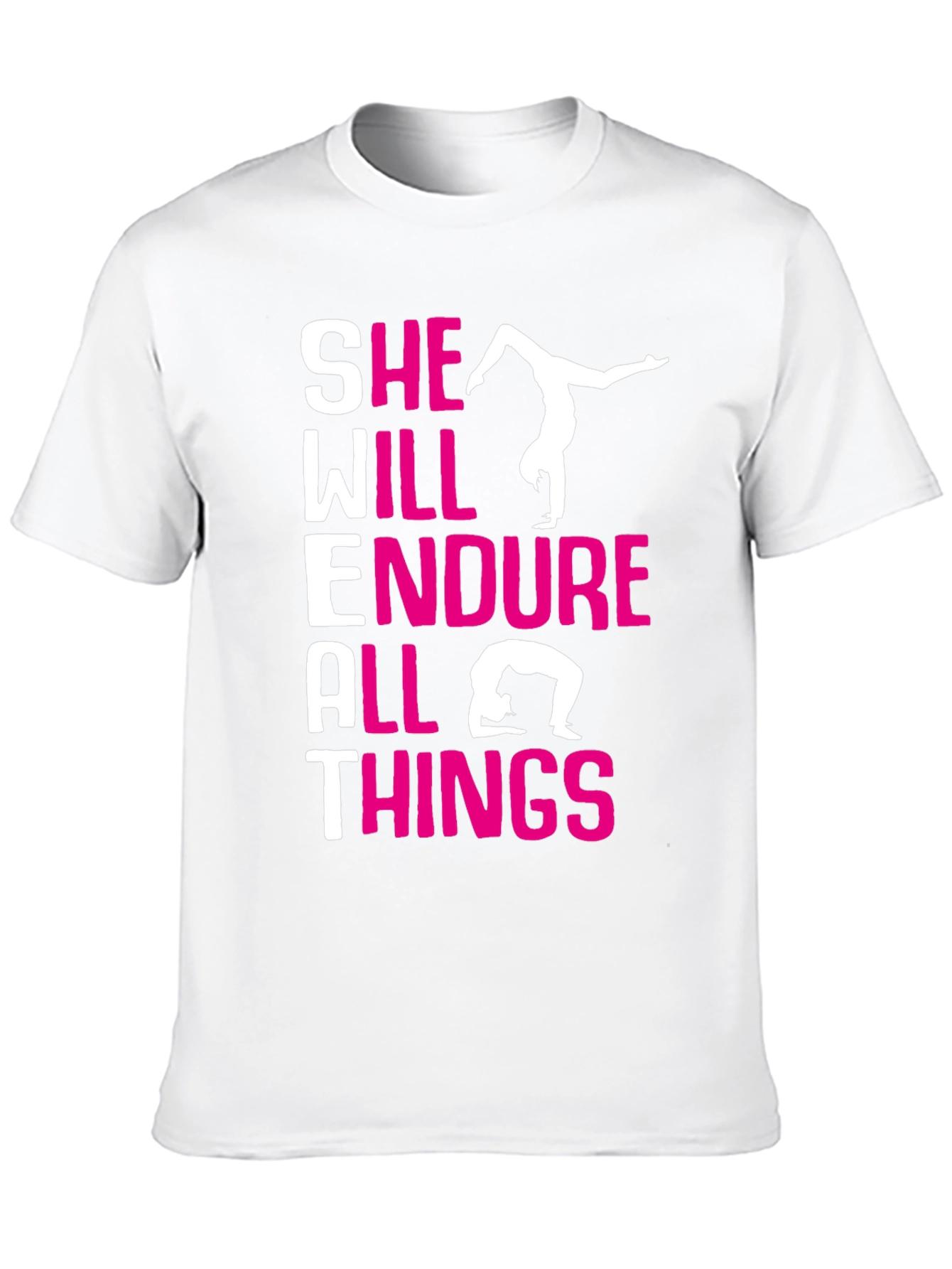 She Will Endure All Things Gymnastics T-Shirt