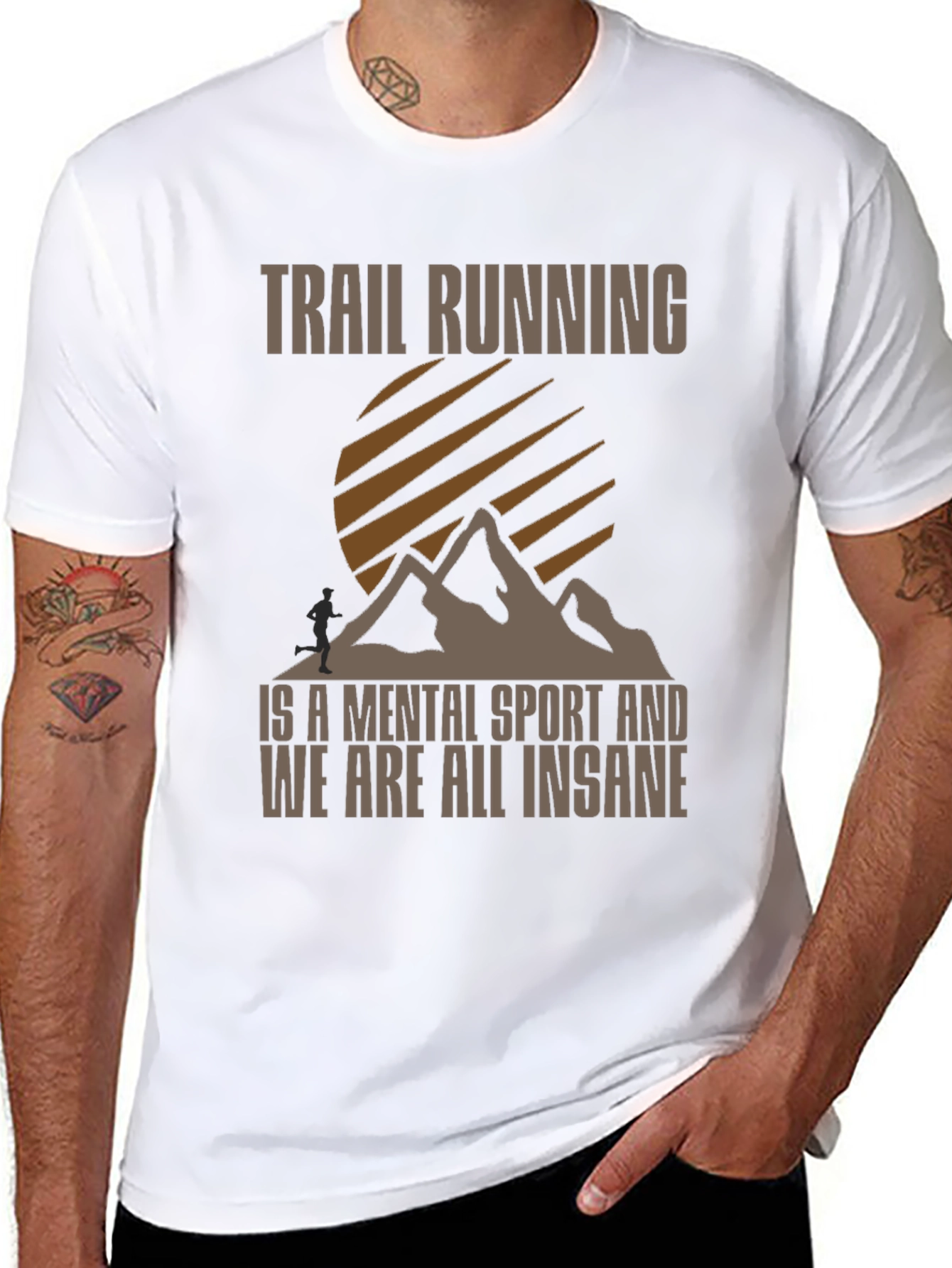 Trail Running Mental Sport Graphic Tee