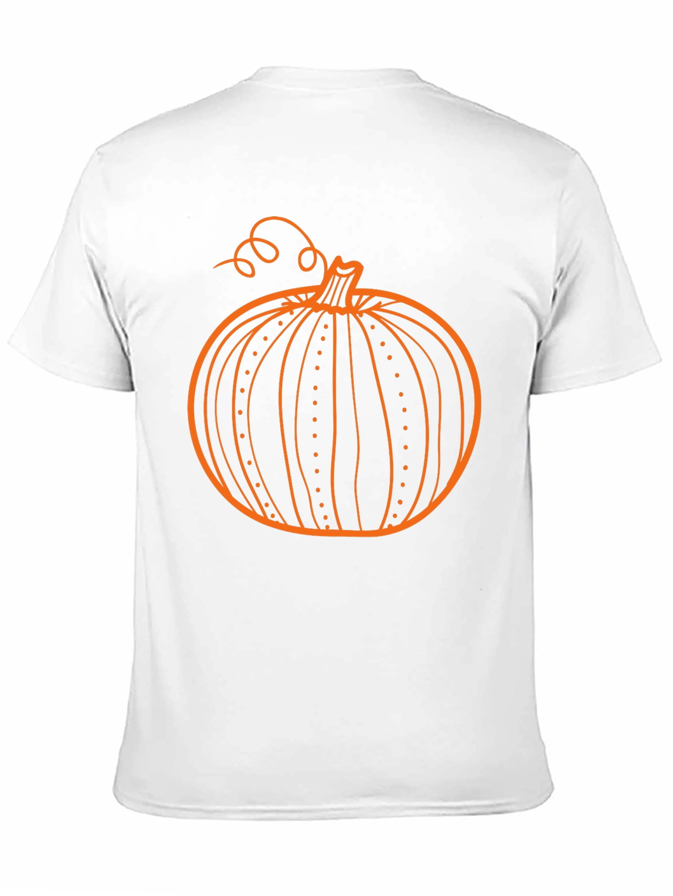 Pumpkin Graphic Black T-Shirt