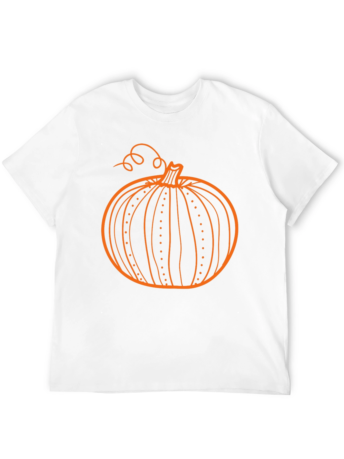 Pumpkin Graphic Black T-Shirt