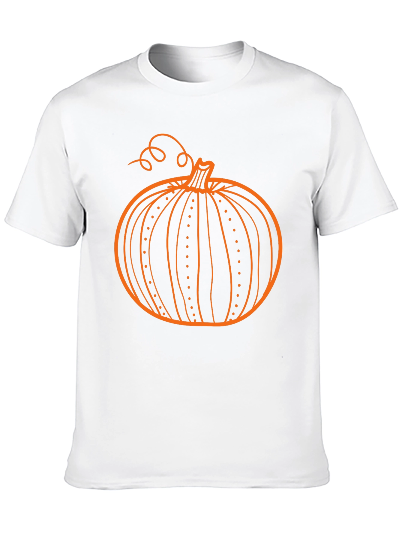 Pumpkin Graphic Black T-Shirt