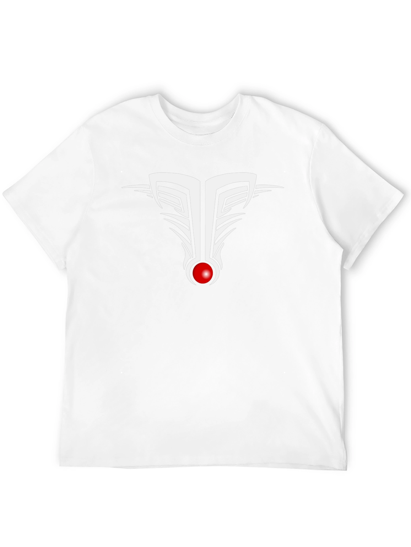 Tribal Design Black T-Shirt