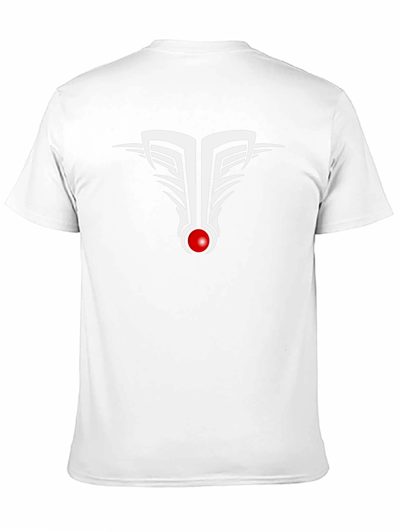 Tribal Design Black T-Shirt