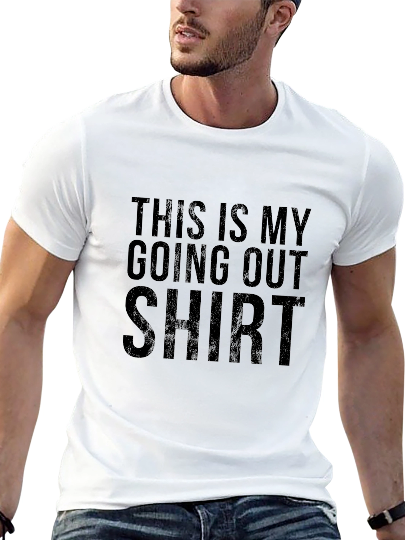 Funny This Is My Going Out Shirt Sarcastic Tee
