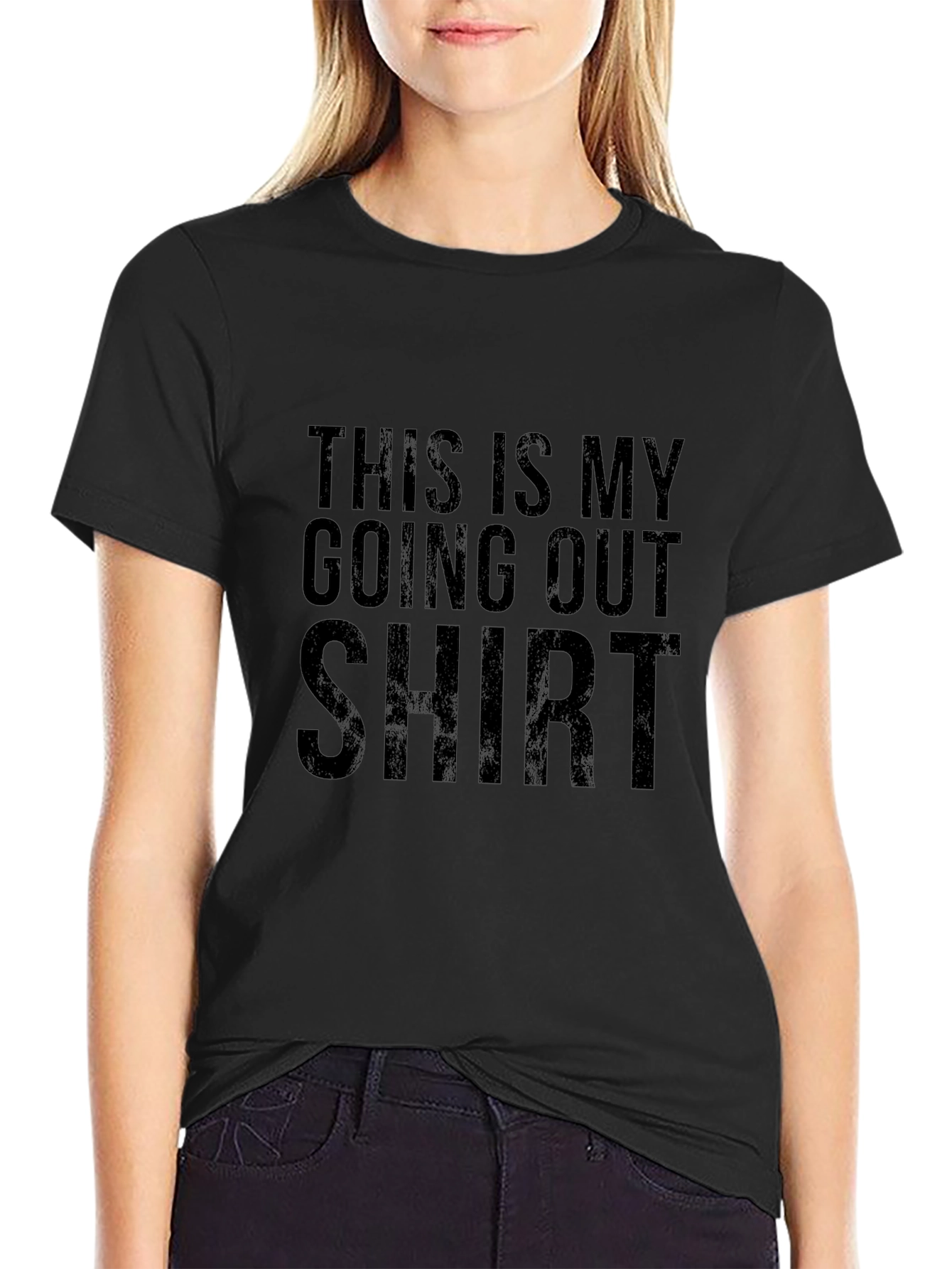Funny This Is My Going Out Shirt Sarcastic Tee