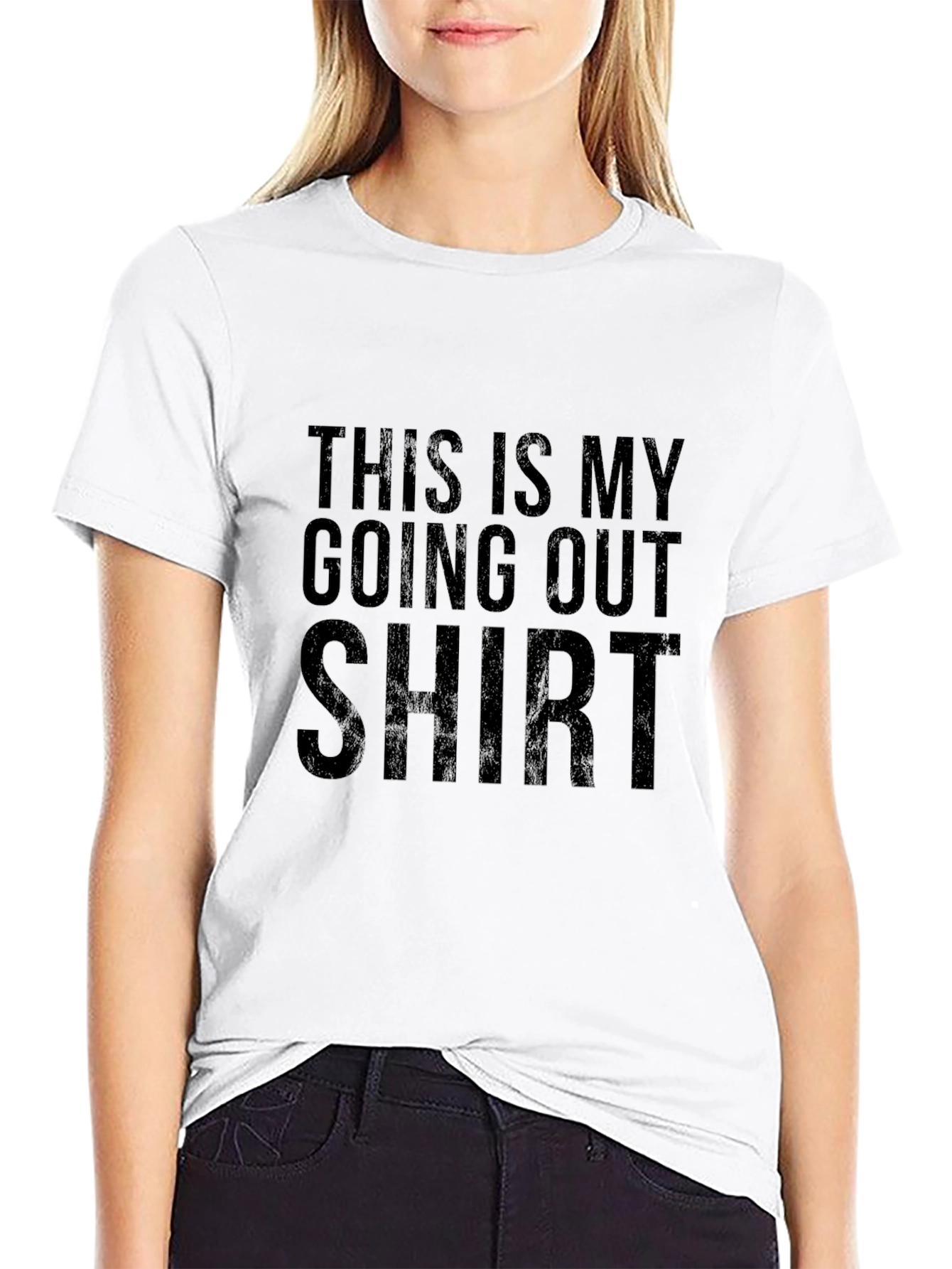 Funny This Is My Going Out Shirt Sarcastic Tee