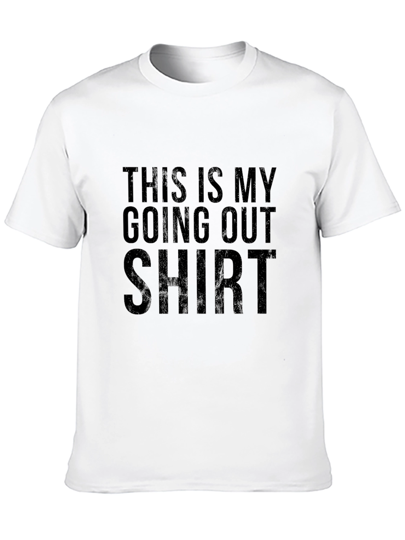 Funny This Is My Going Out Shirt Sarcastic Tee