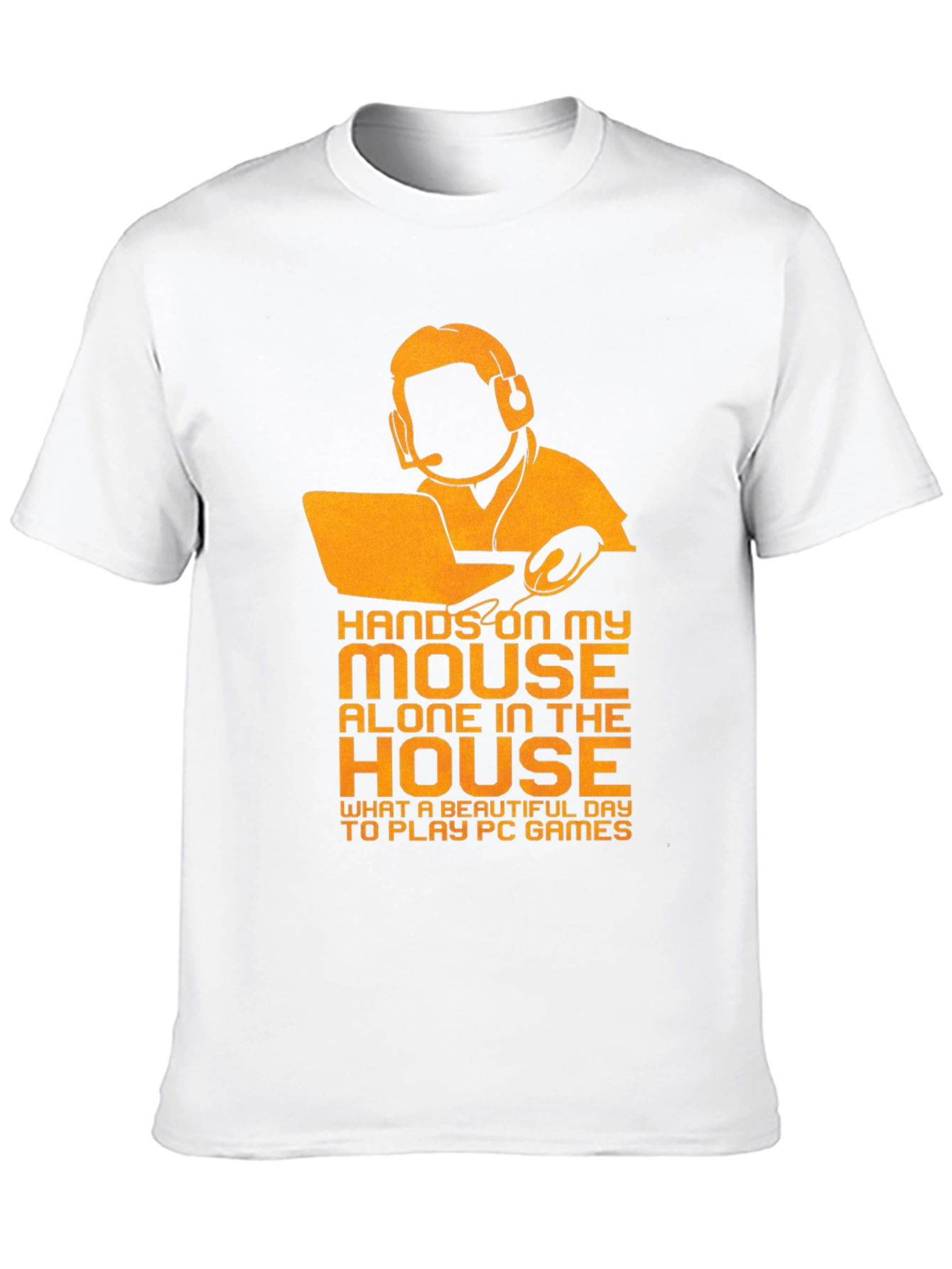 Gamer Graphic Tee - Hands on My Mouse