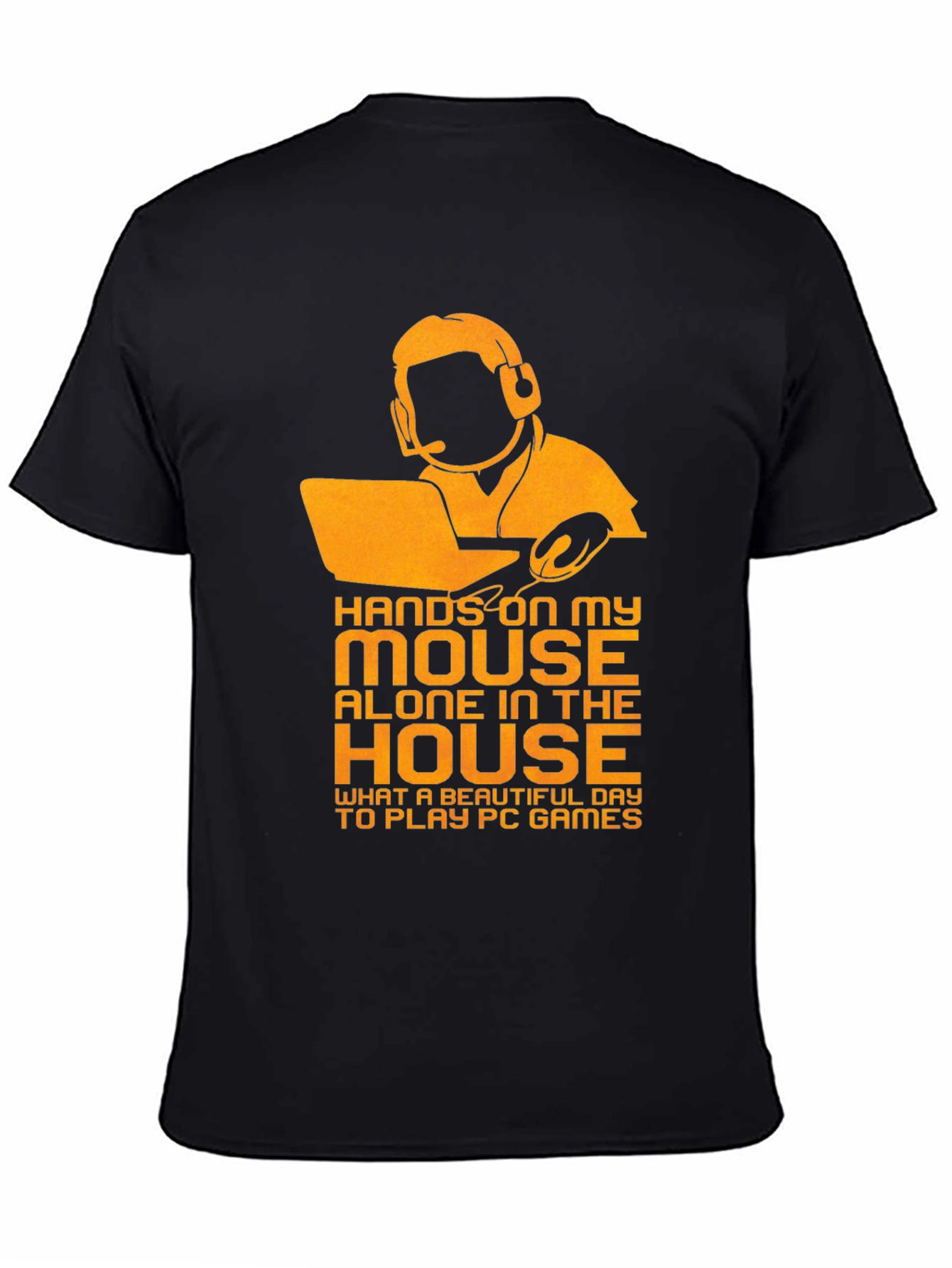 Gamer Graphic Tee - Hands on My Mouse