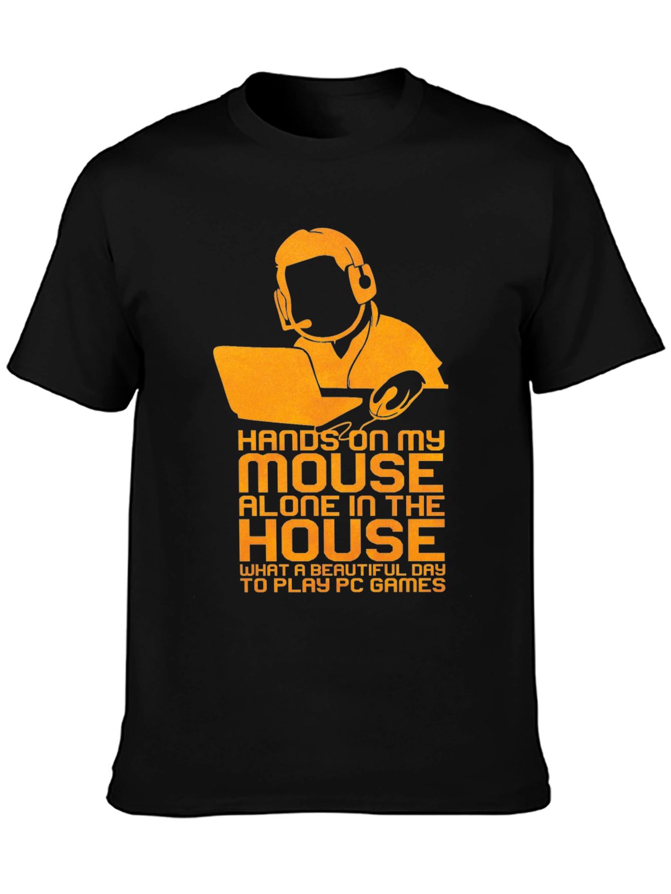 Gamer Graphic Tee - Hands on My Mouse