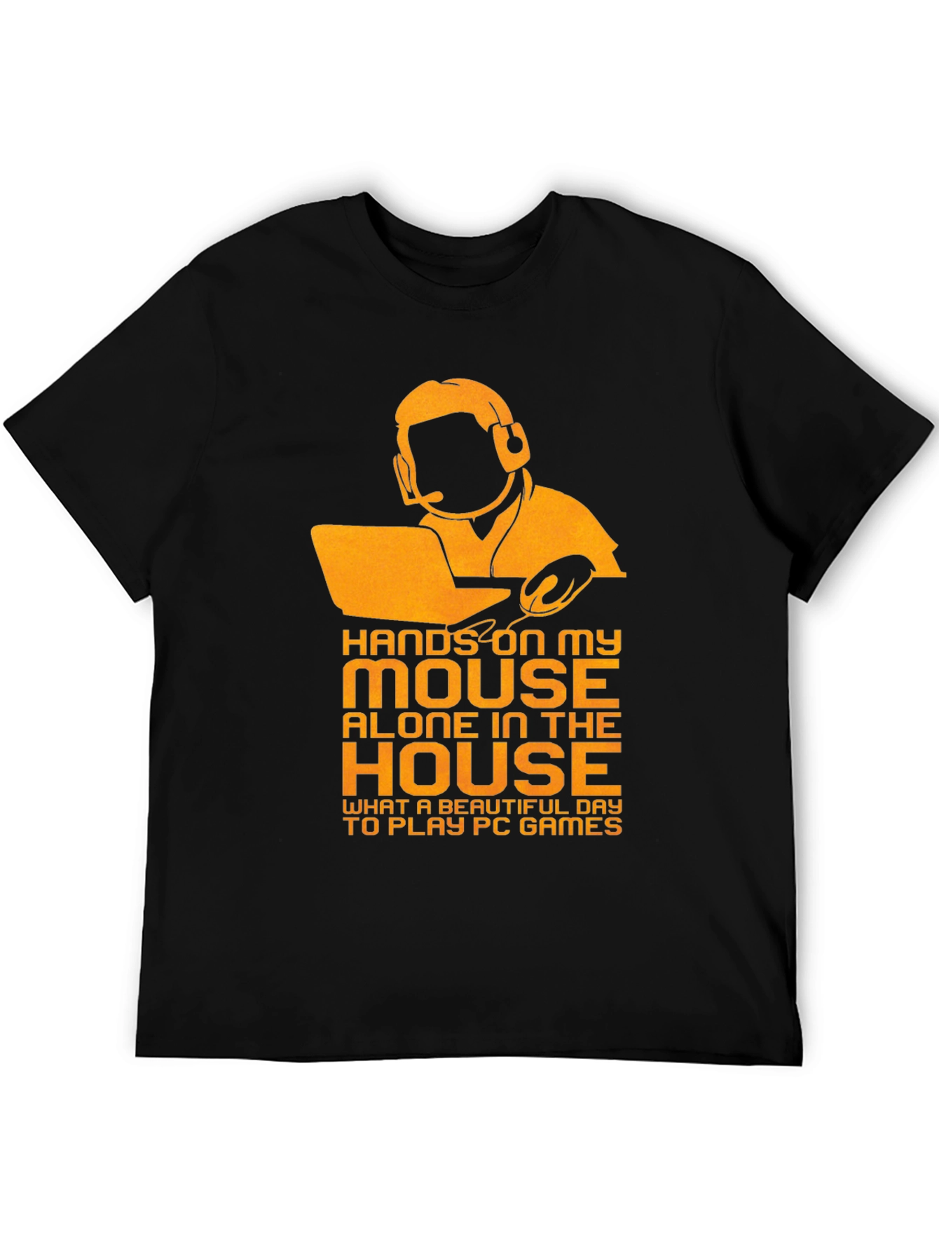 Gamer Graphic Tee - Hands on My Mouse