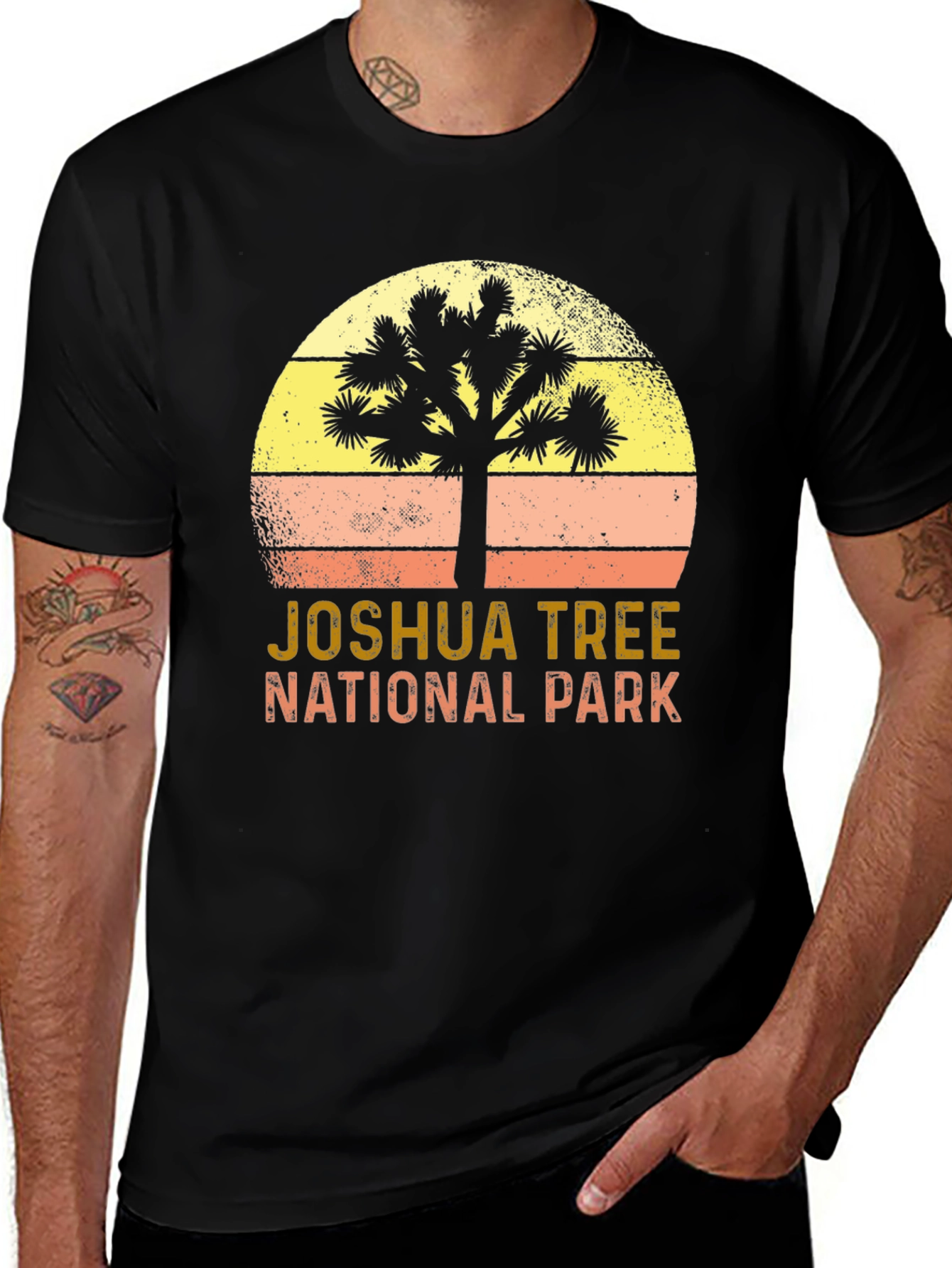 Joshua Tree National Park Retro T-Shirt