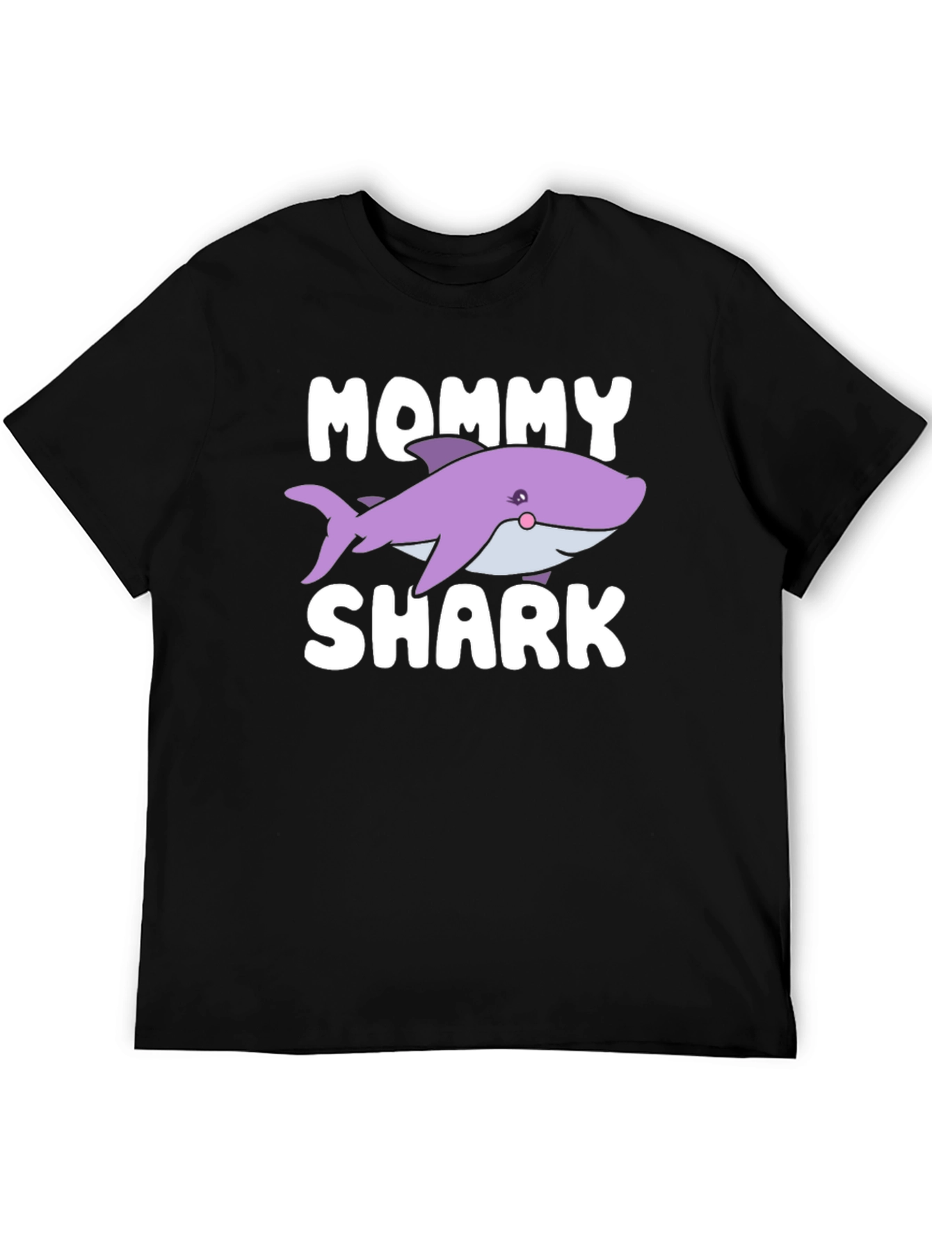 Mommy Shark T-Shirt - Cute Cartoon Shark Design